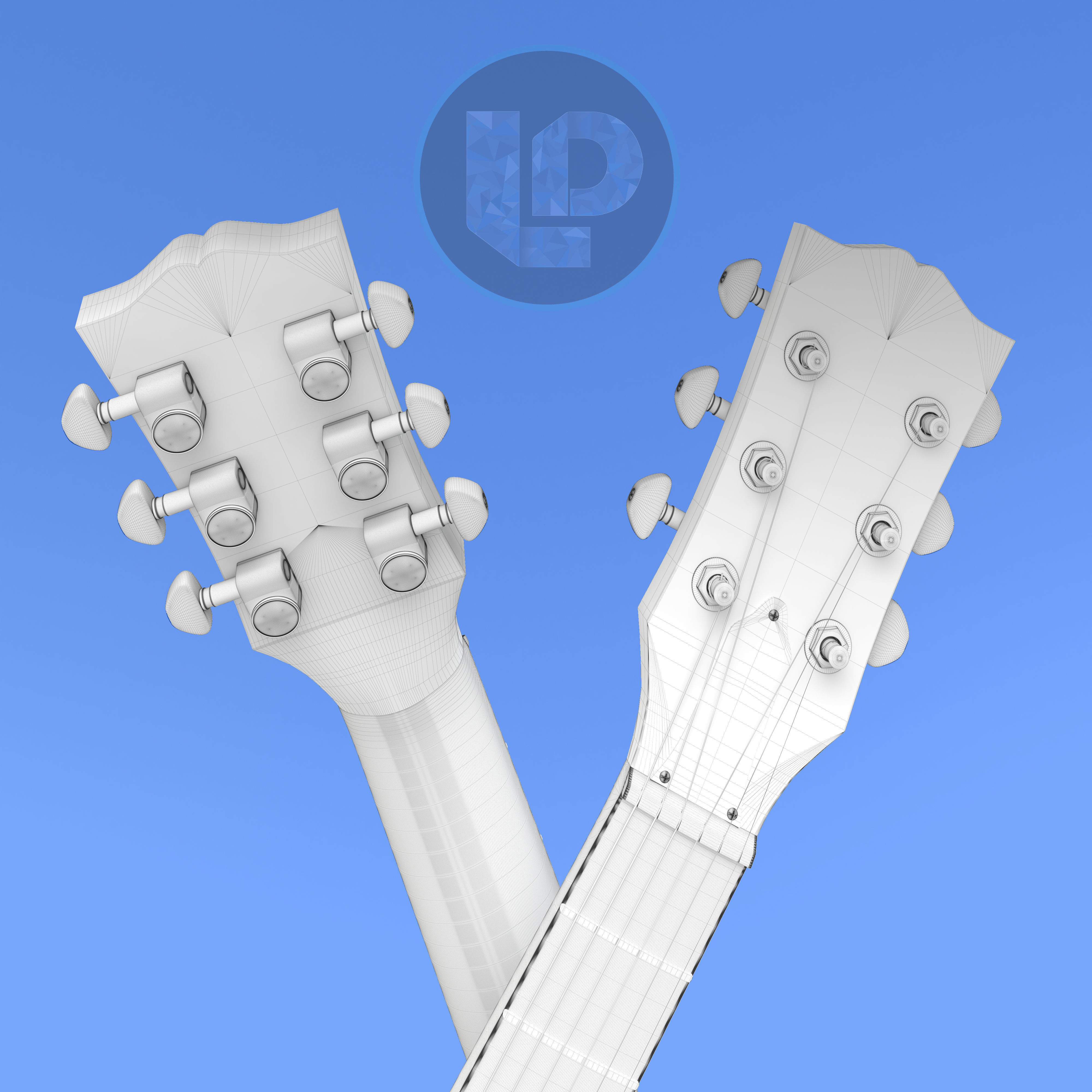 My Guitar Epiphone Les Paul Standard 3D model_6