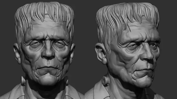Frankenstein 3D print model