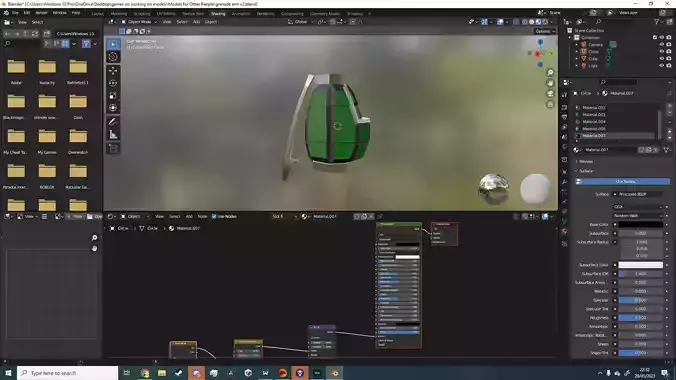 grenade arm from MHA