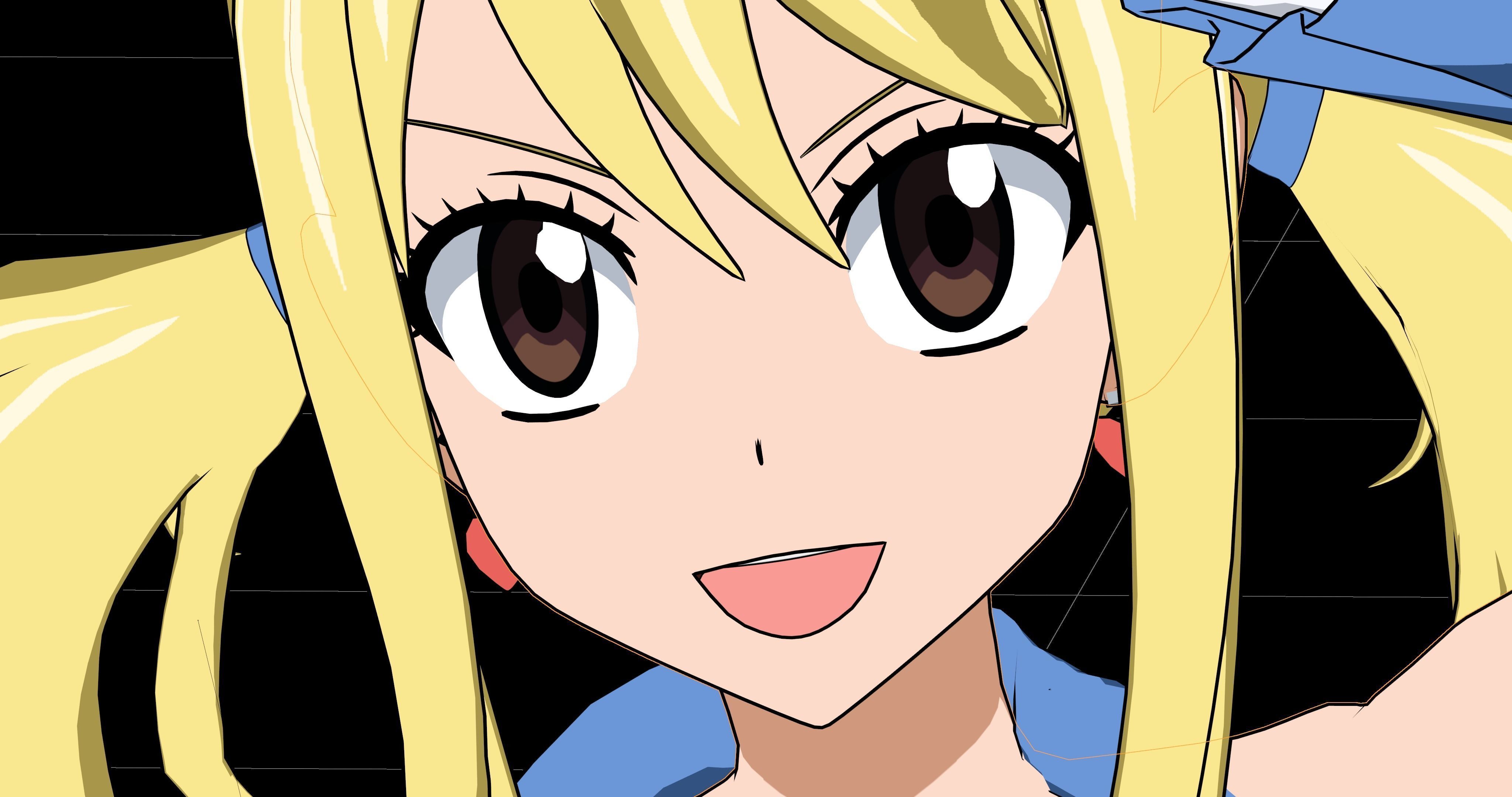 Pack Lucy Heartfilia V2 - 3D model blender Low-poly 3D model_17