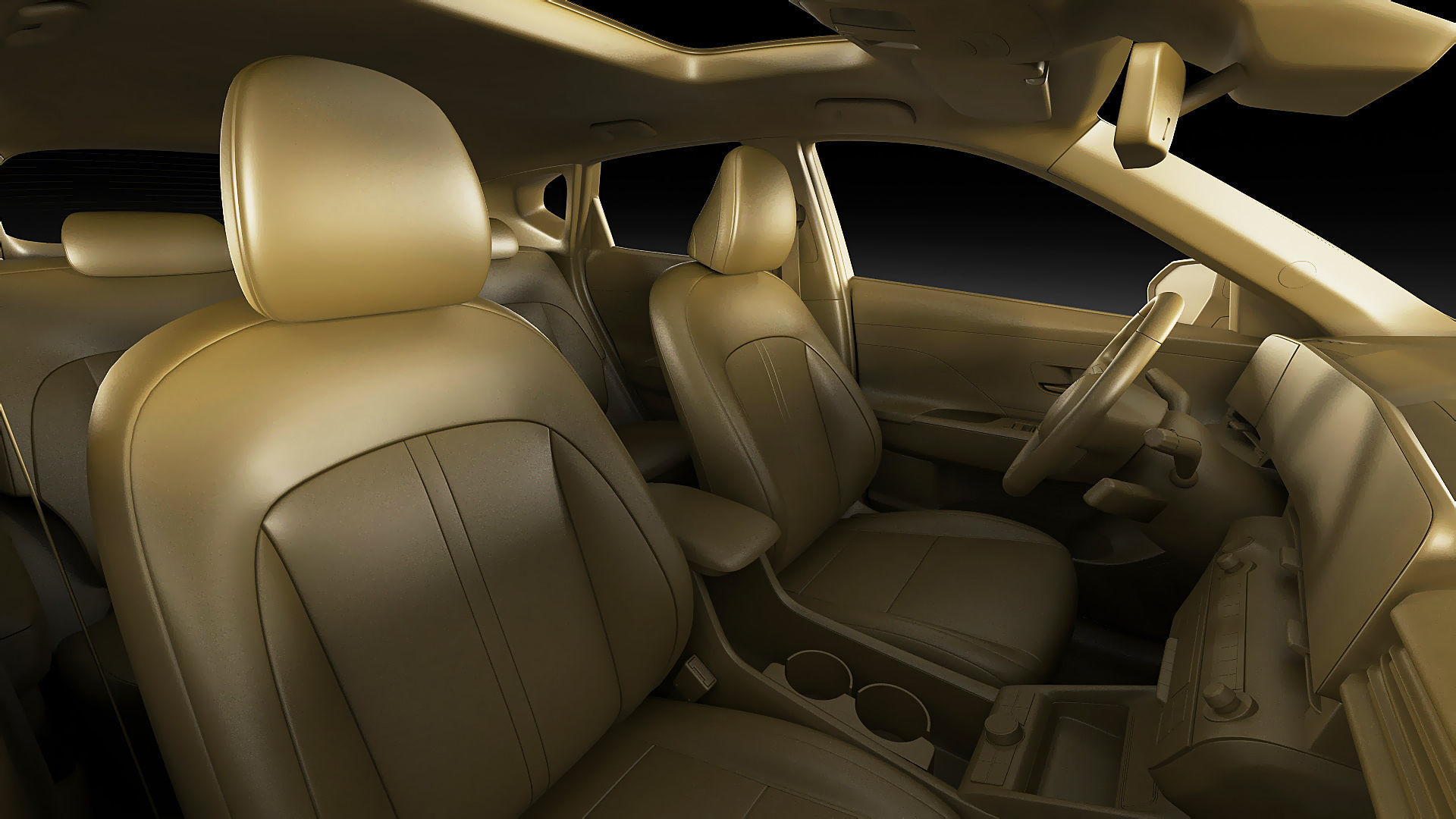 Hyundai Kona 2024 3D model_34