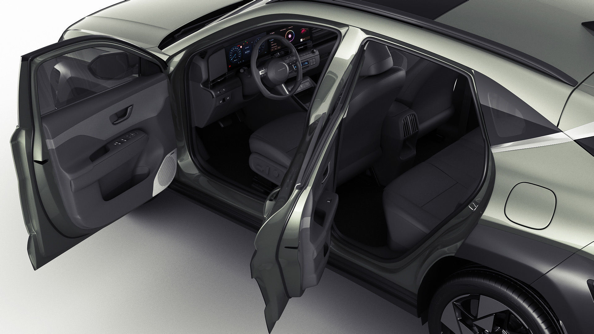 Hyundai Kona 2024 3D model_2