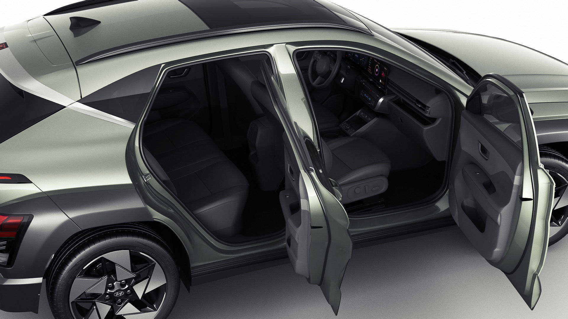 Hyundai Kona 2024 3D model_19