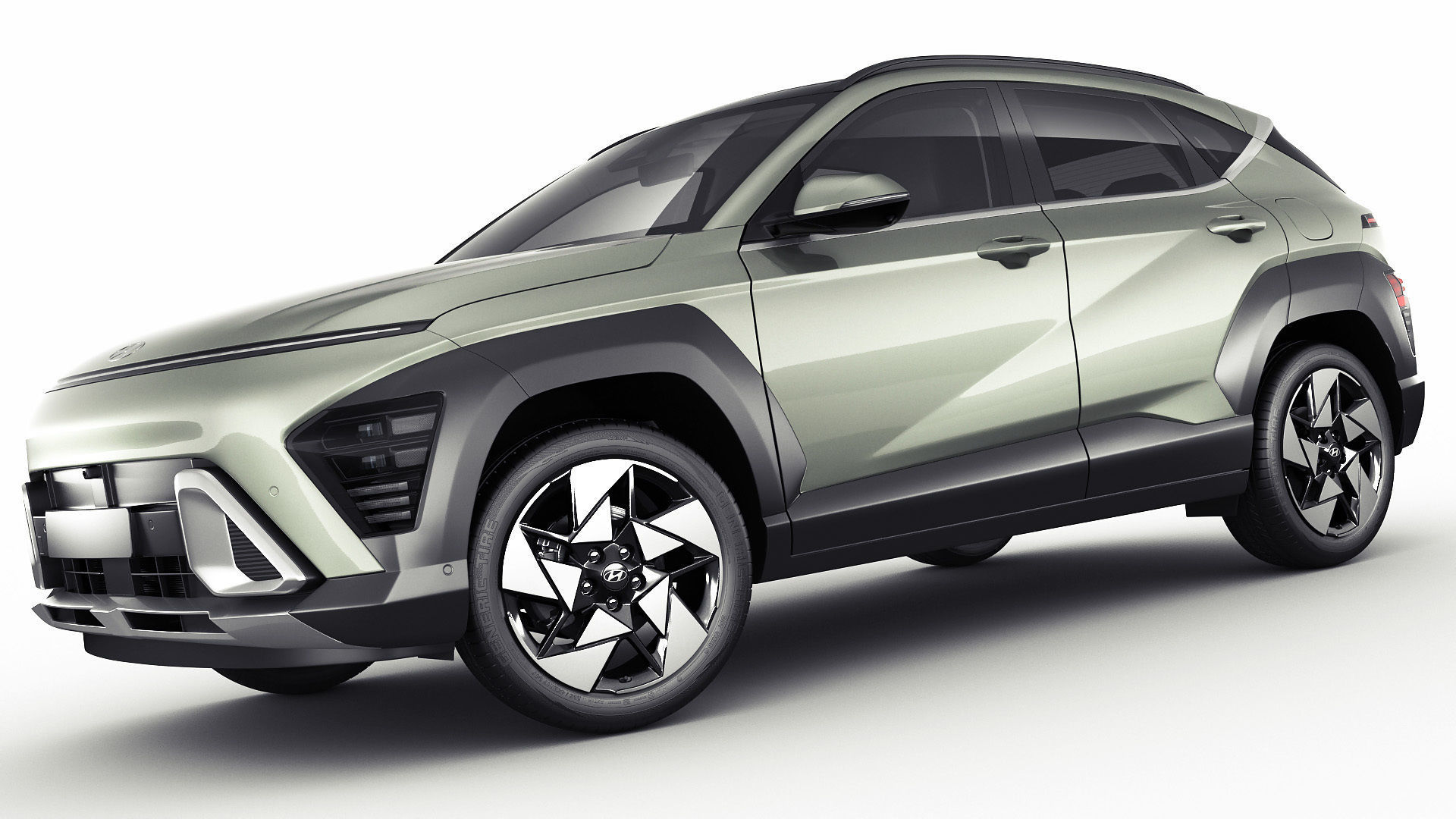 Hyundai Kona 2024 3D model_13