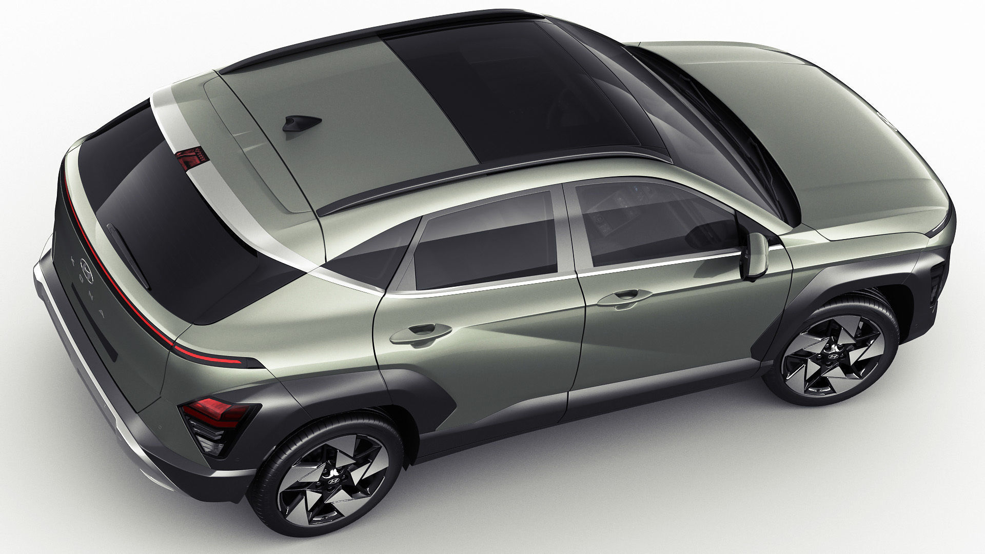 Hyundai Kona 2024 3D model_12