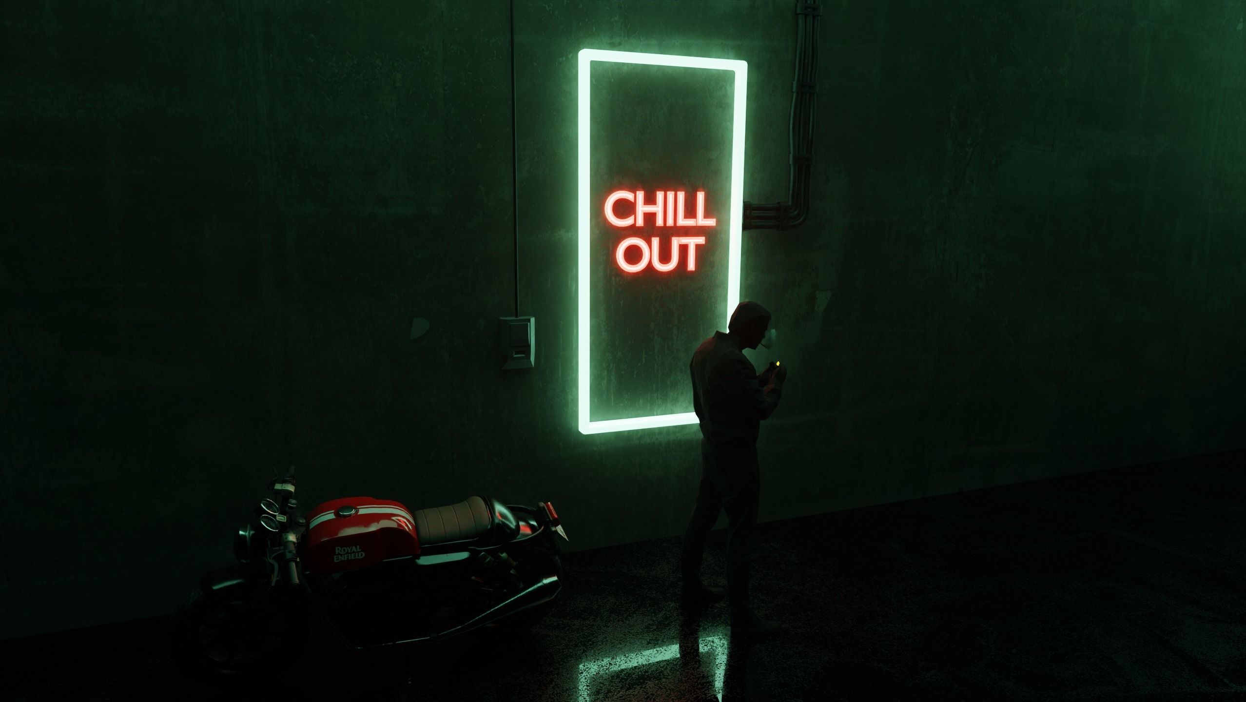 Lighting Scene Pack 5 3D Blender File Textured FBX OBJ MTL Files 3D model_10