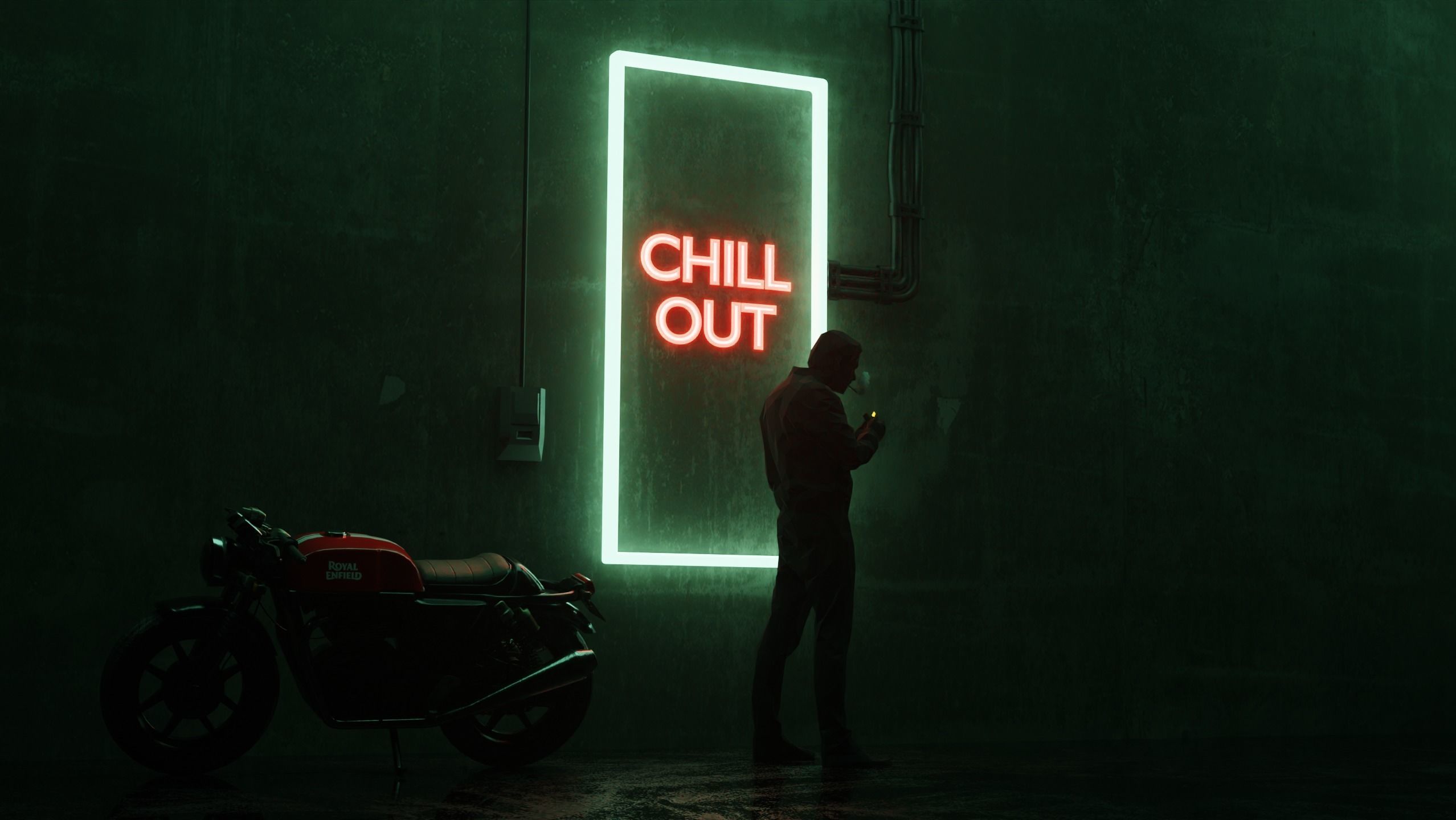 Lighting Scene Pack 5 3D Blender File Textured FBX OBJ MTL Files 3D model_1