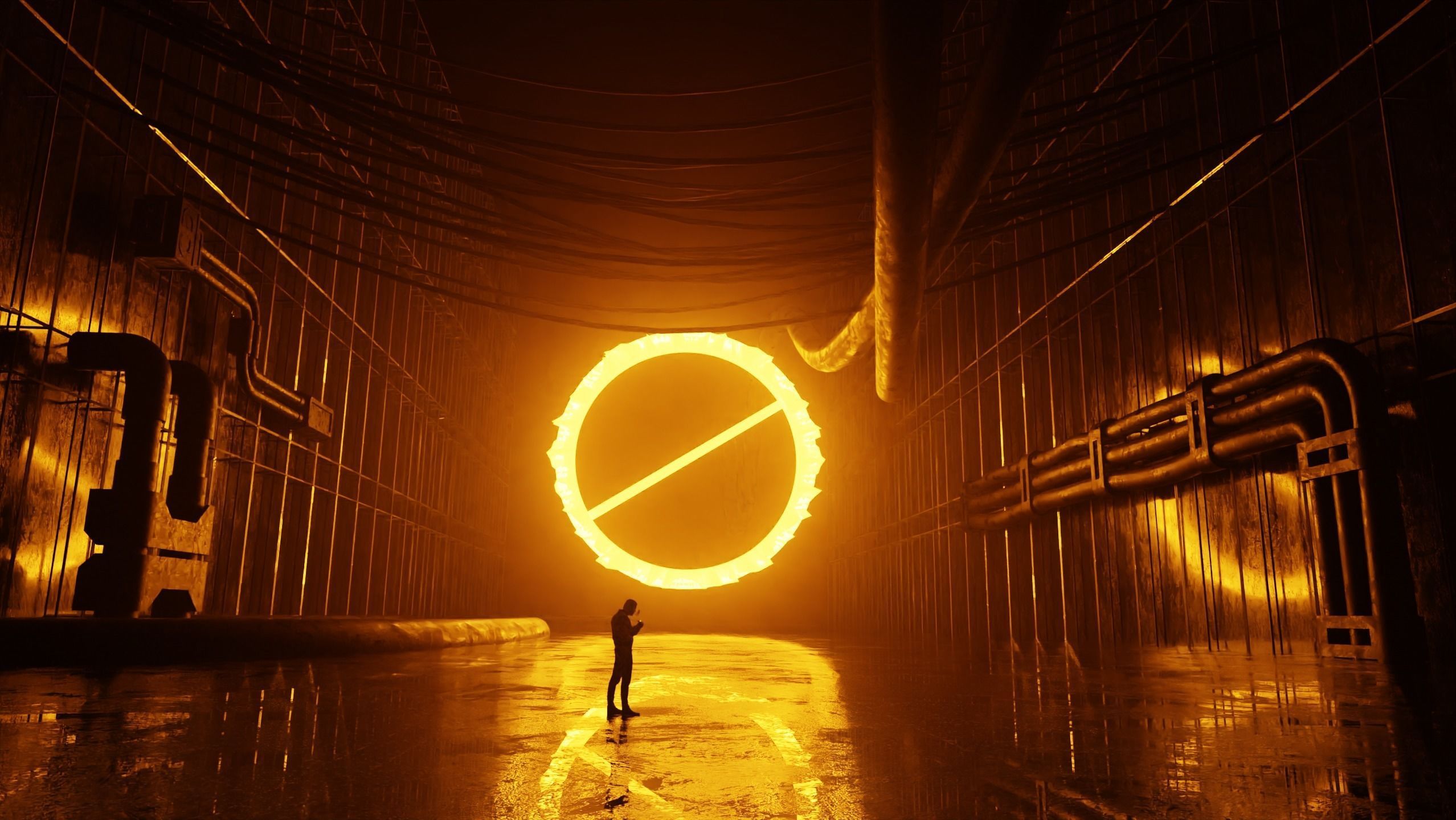 Lighting Scene Pack 5 3D Blender File Textured FBX OBJ MTL Files 3D model_3