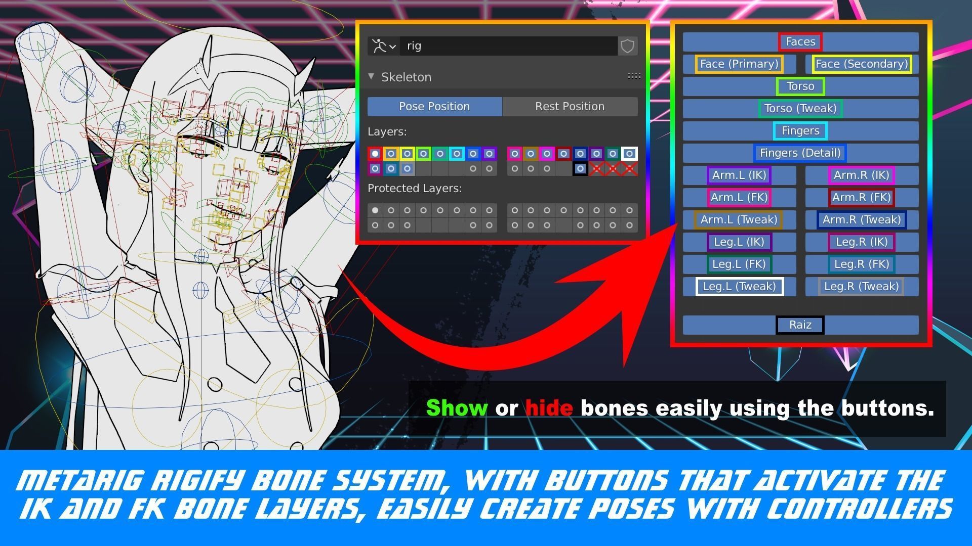 Pack Zero Two - Darling in the Franxx - Model 3D Blender 3D model_8