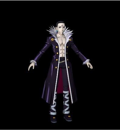 Chrollo Lucilfer Low-poly 3D model_6