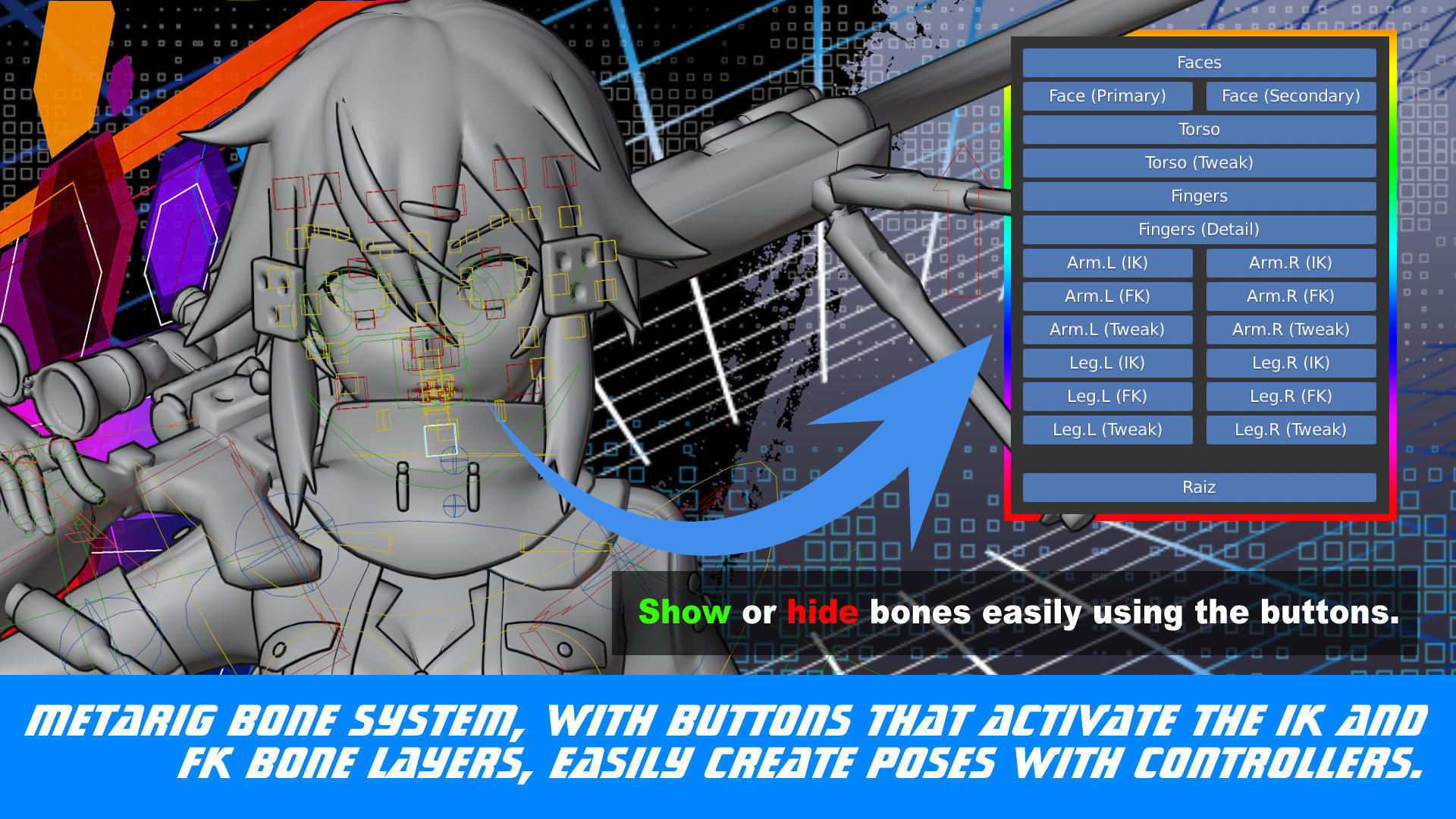 Sinon - SAO - Model 3D Blender 3D model_3