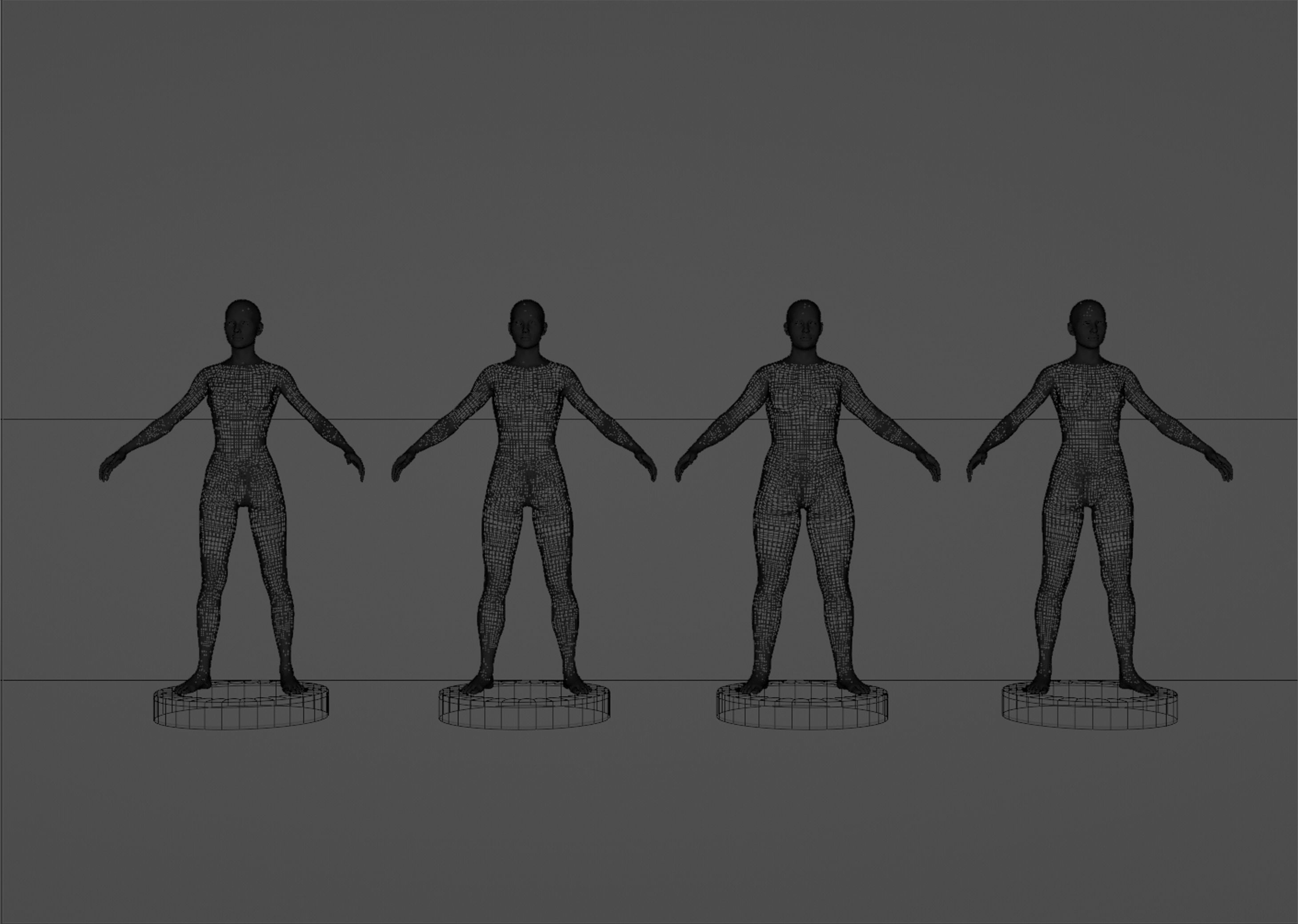 Human Body Pack Basic 3D Model  3D model_6