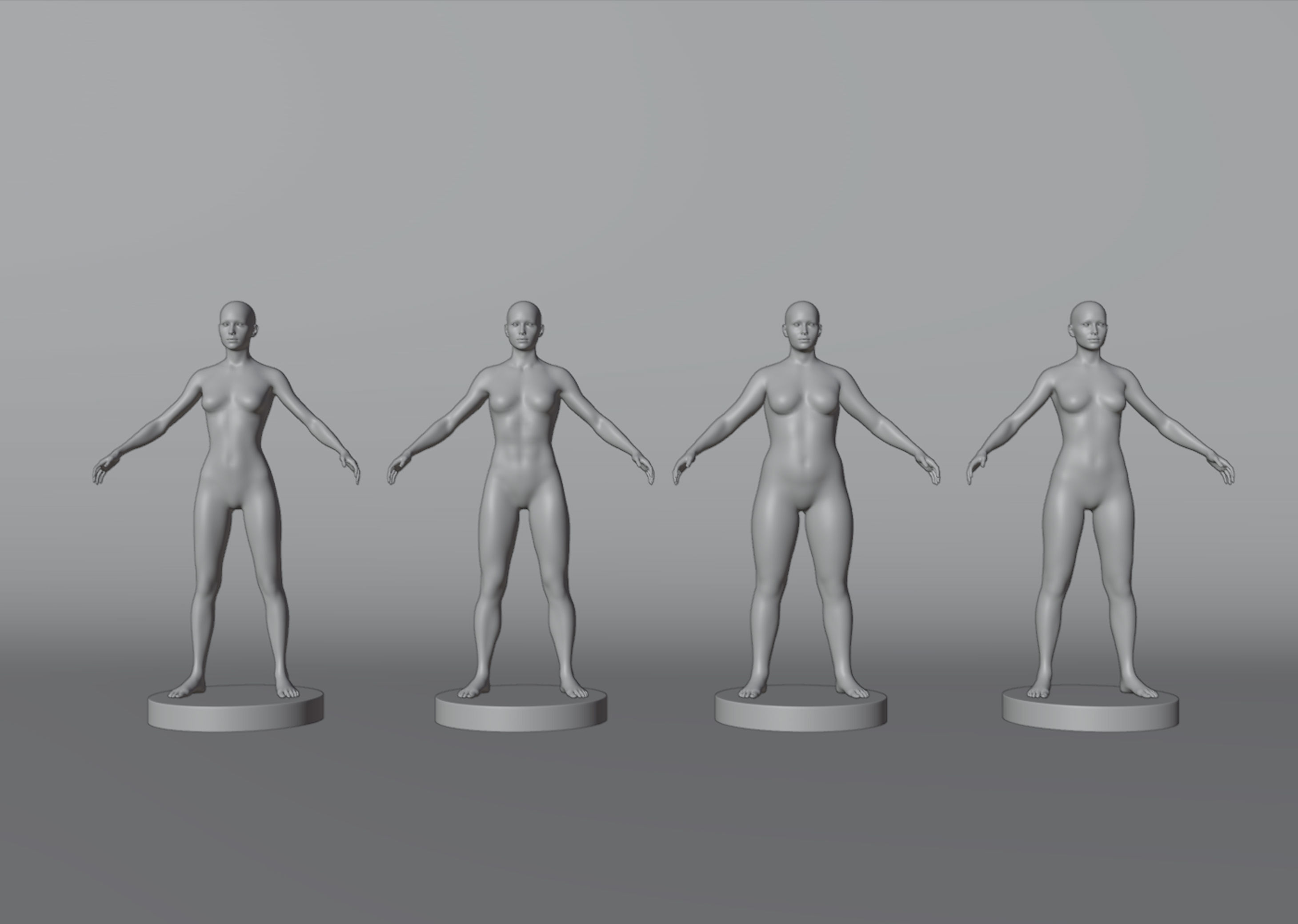 Human Body Pack Basic 3D Model  3D model_4