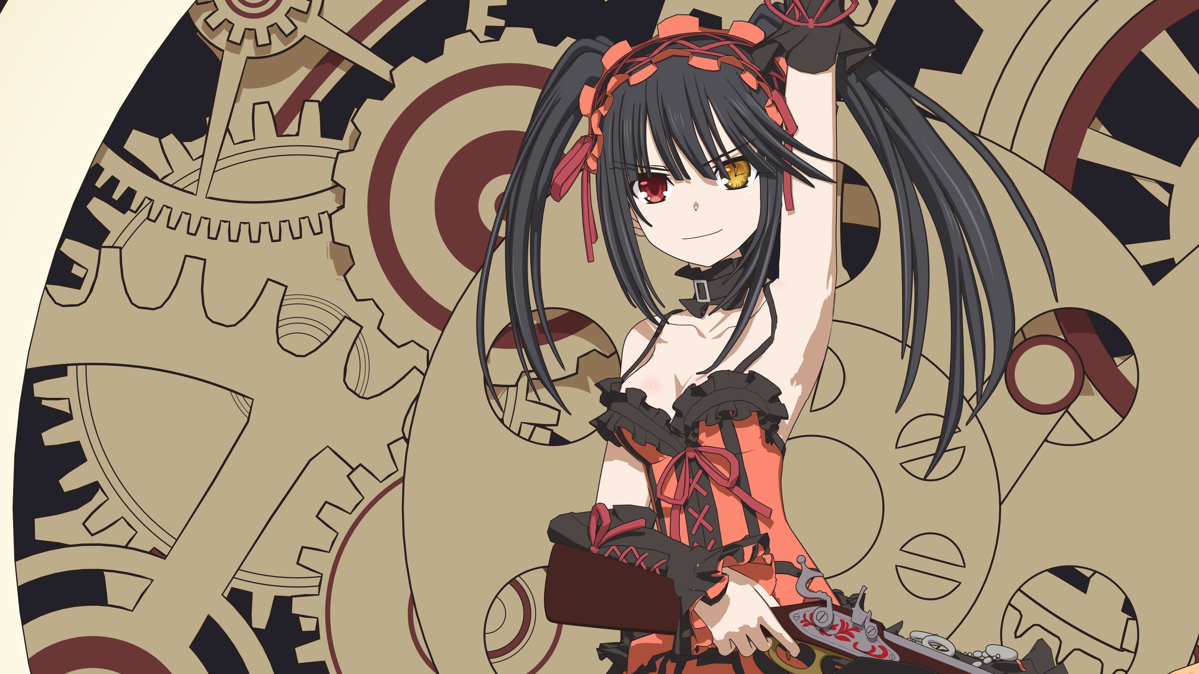 Kurumi Tokisaki - Date a Live - 3D Model Blender Low-poly 3D model_19