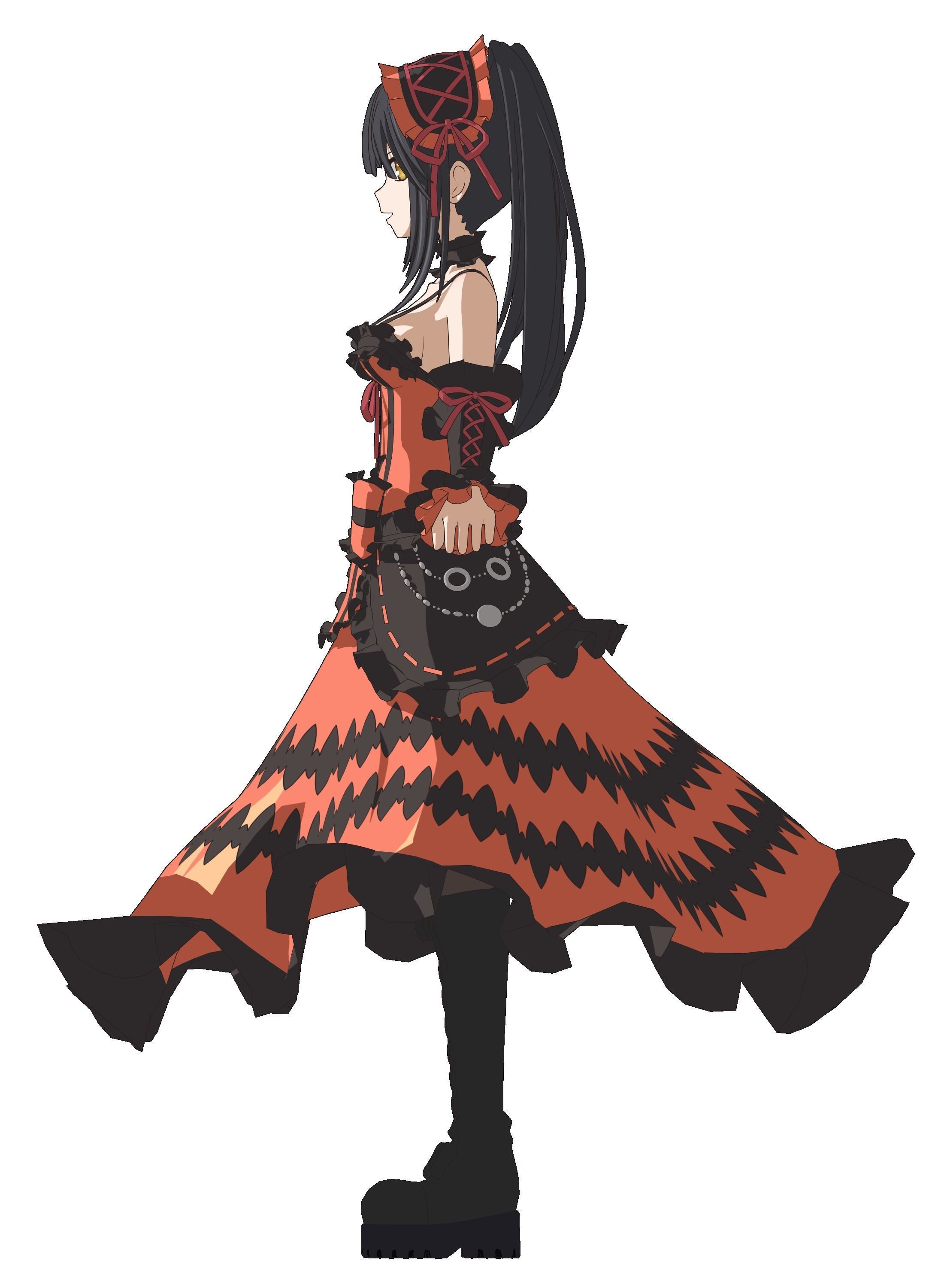 Kurumi Tokisaki - Date a Live - 3D Model Blender Low-poly 3D model_3