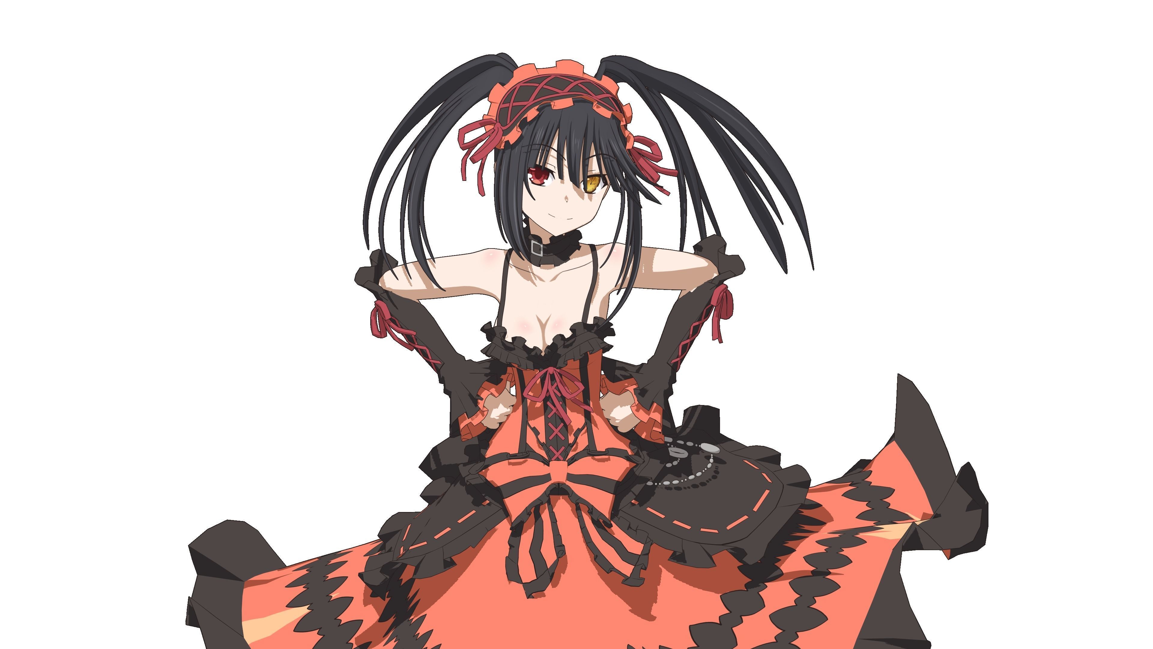 Kurumi Tokisaki - Date a Live - 3D Model Blender Low-poly 3D model_18