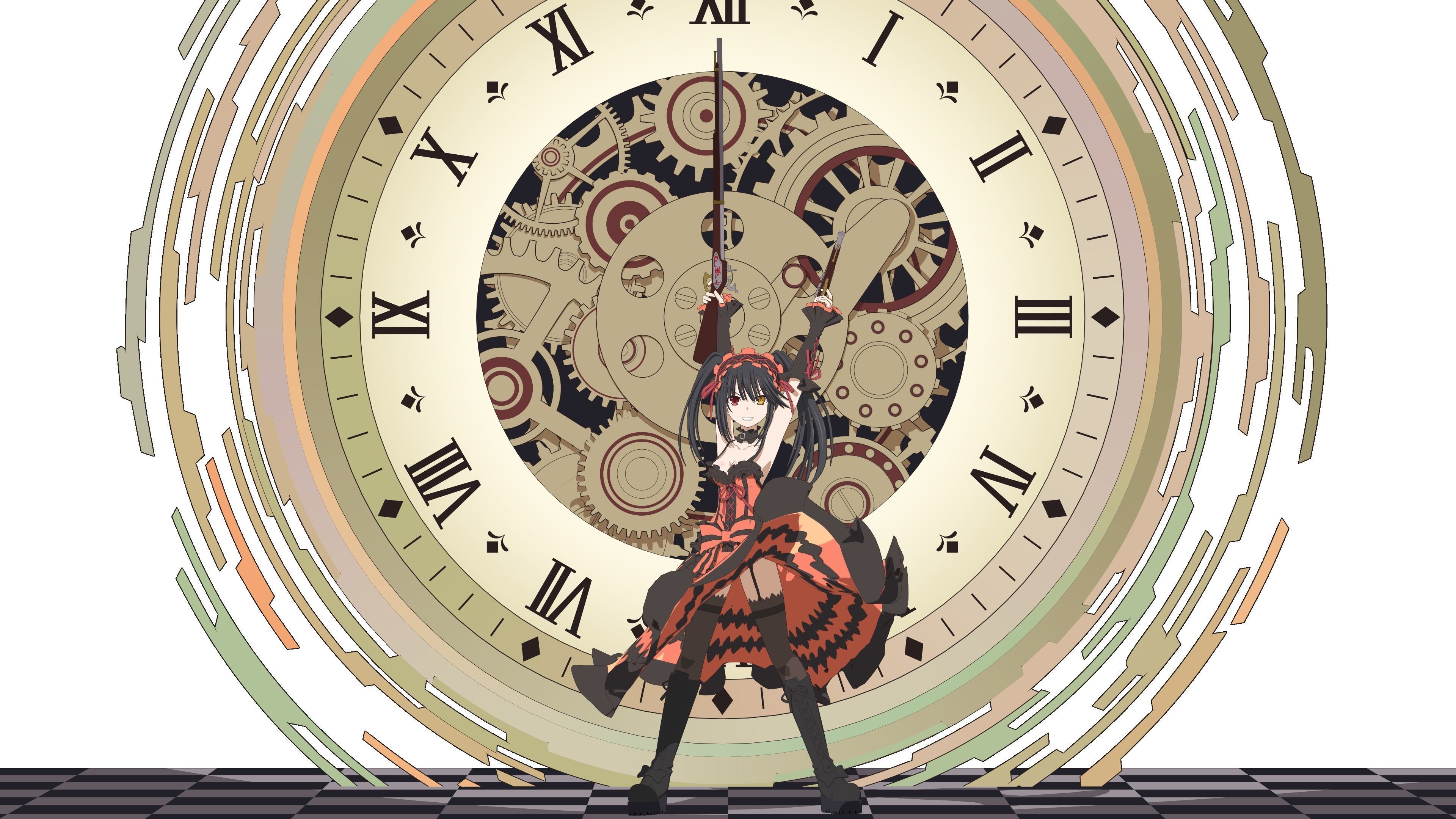 Kurumi Tokisaki - Date a Live - 3D Model Blender Low-poly 3D model_6