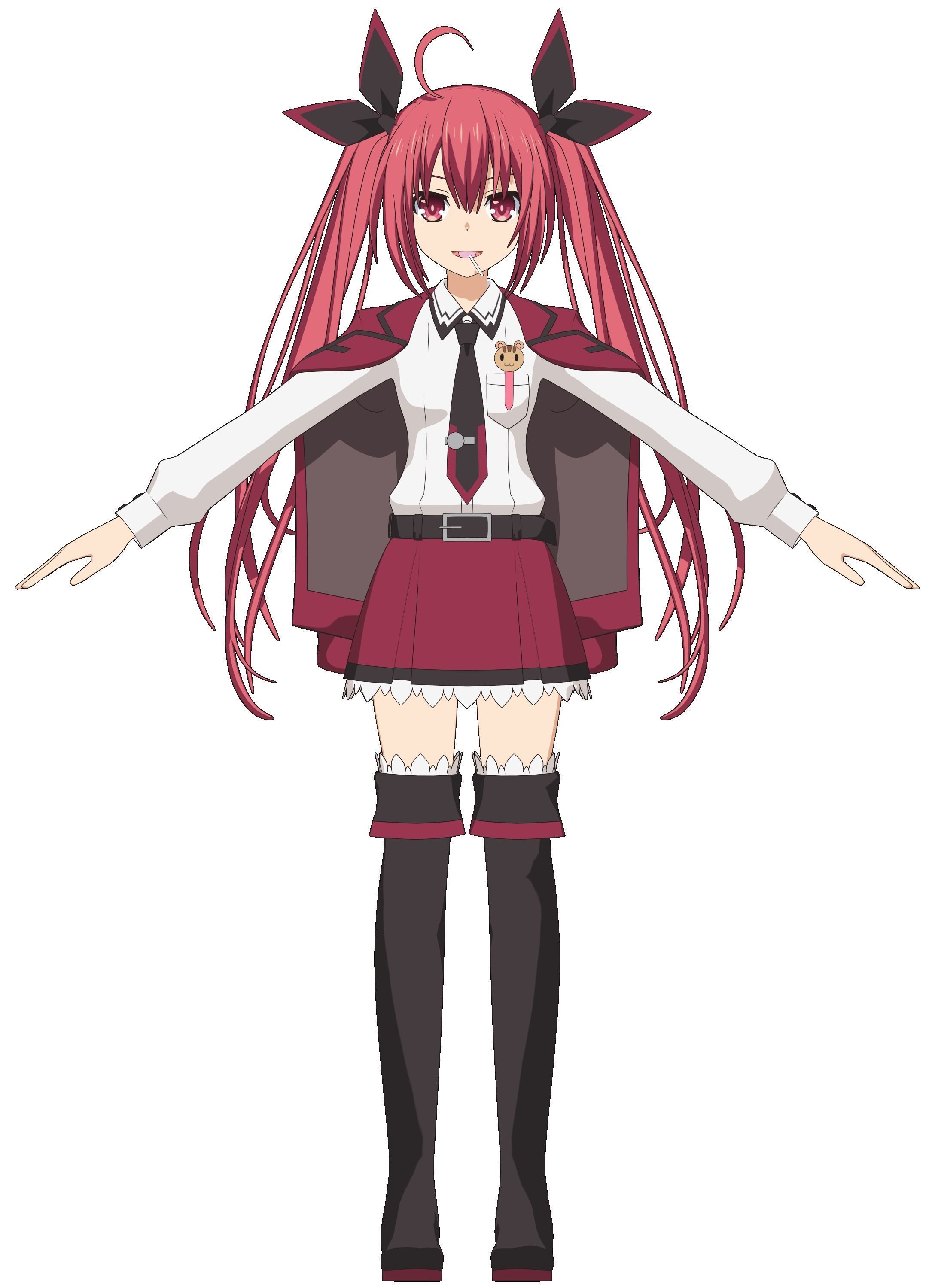 Kotori Itsuka - Date a Live - 3D Model Blender Low-poly 3D model_2