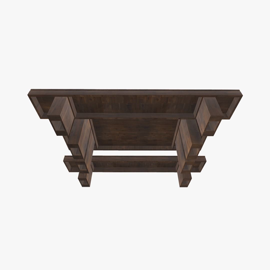 Contemporary Dinning Table 3D model_5