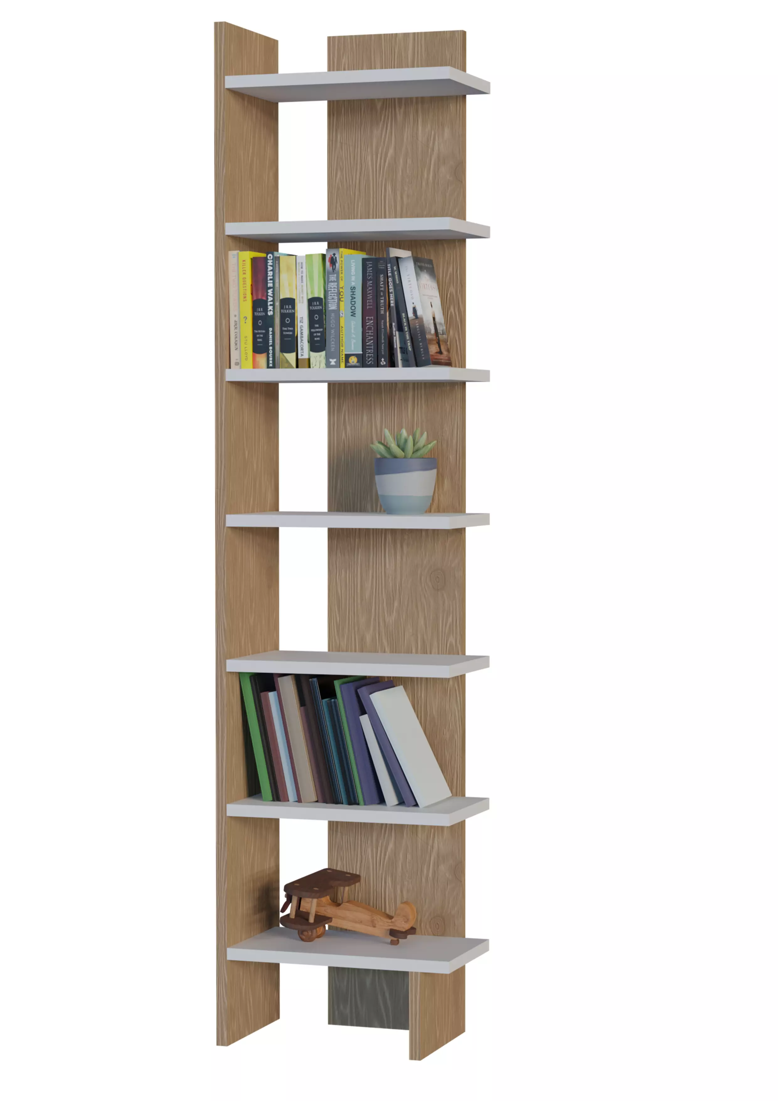 Bookshelf Free 3D model