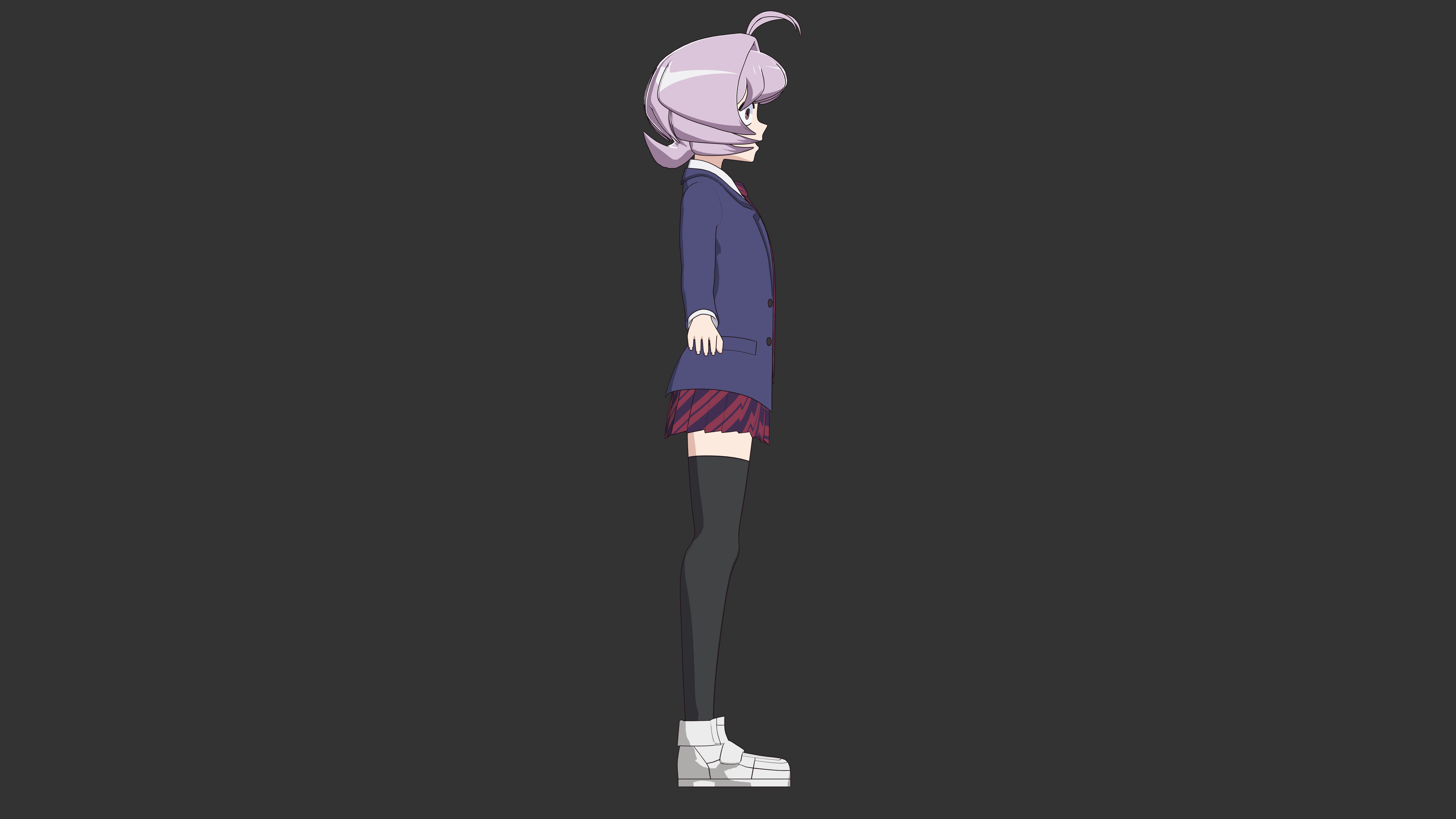 Najimi Osana - Komi Cant Communicate - 3D Model Blender Low-poly 3D model_10