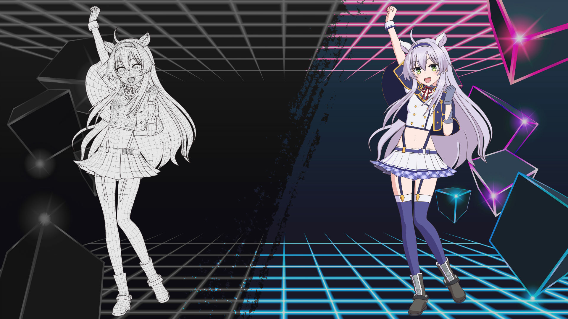 Sistine Fibel - Akashic Records - 3D Model Blender Low-poly 3D model_16