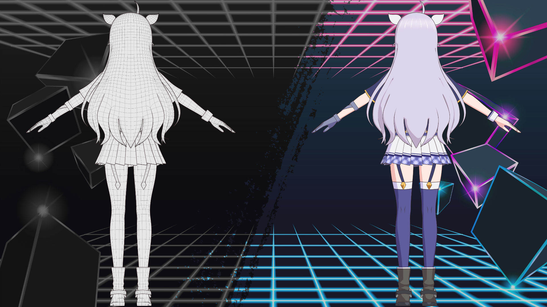 Sistine Fibel - Akashic Records - 3D Model Blender Low-poly 3D model_19