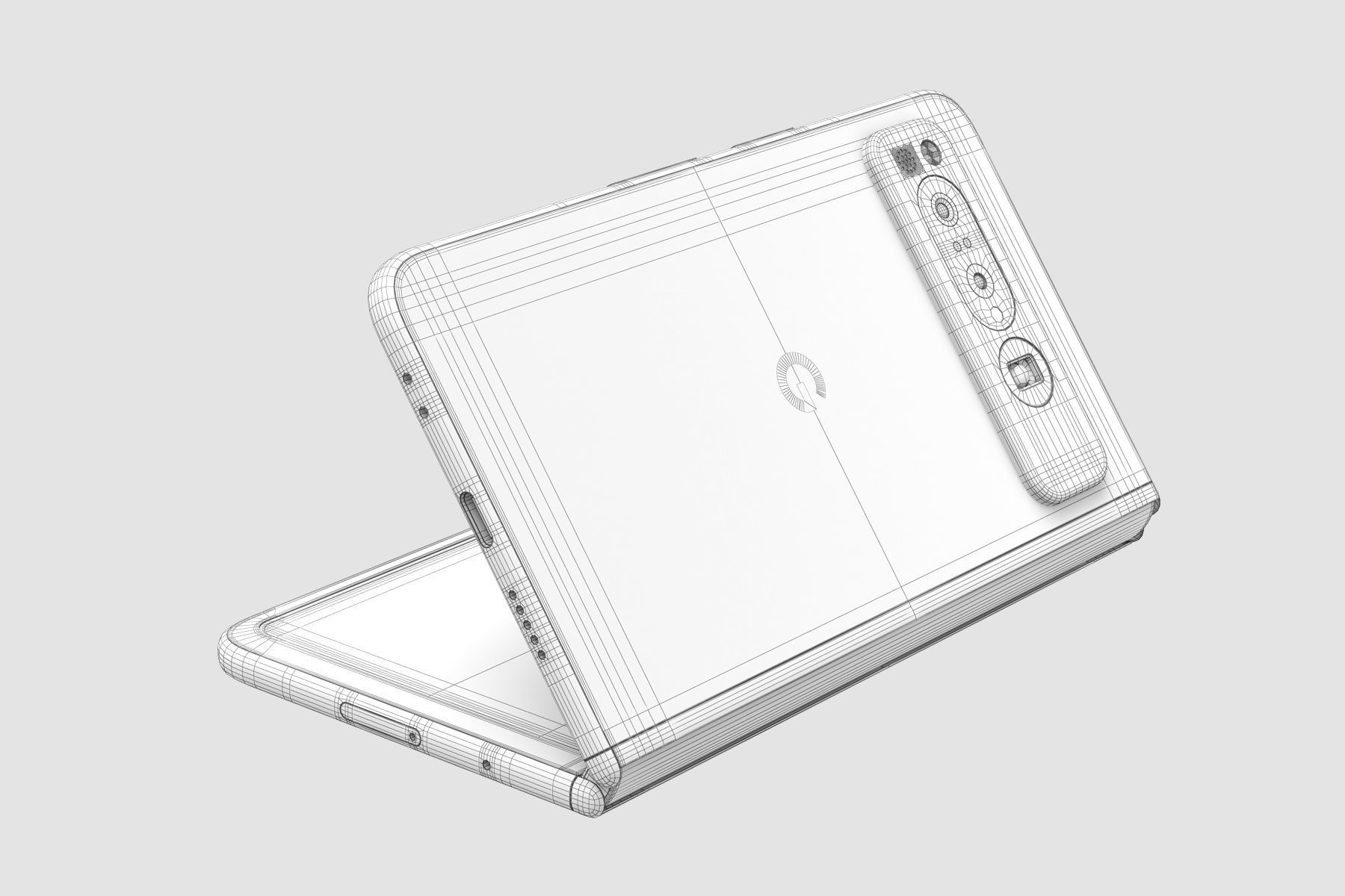 Google Pixel Fold All Colors 3D model_24