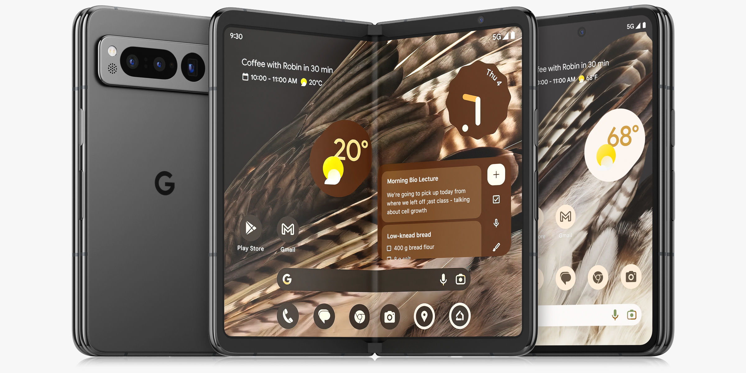 Google Pixel Fold All Colors 3D model_2