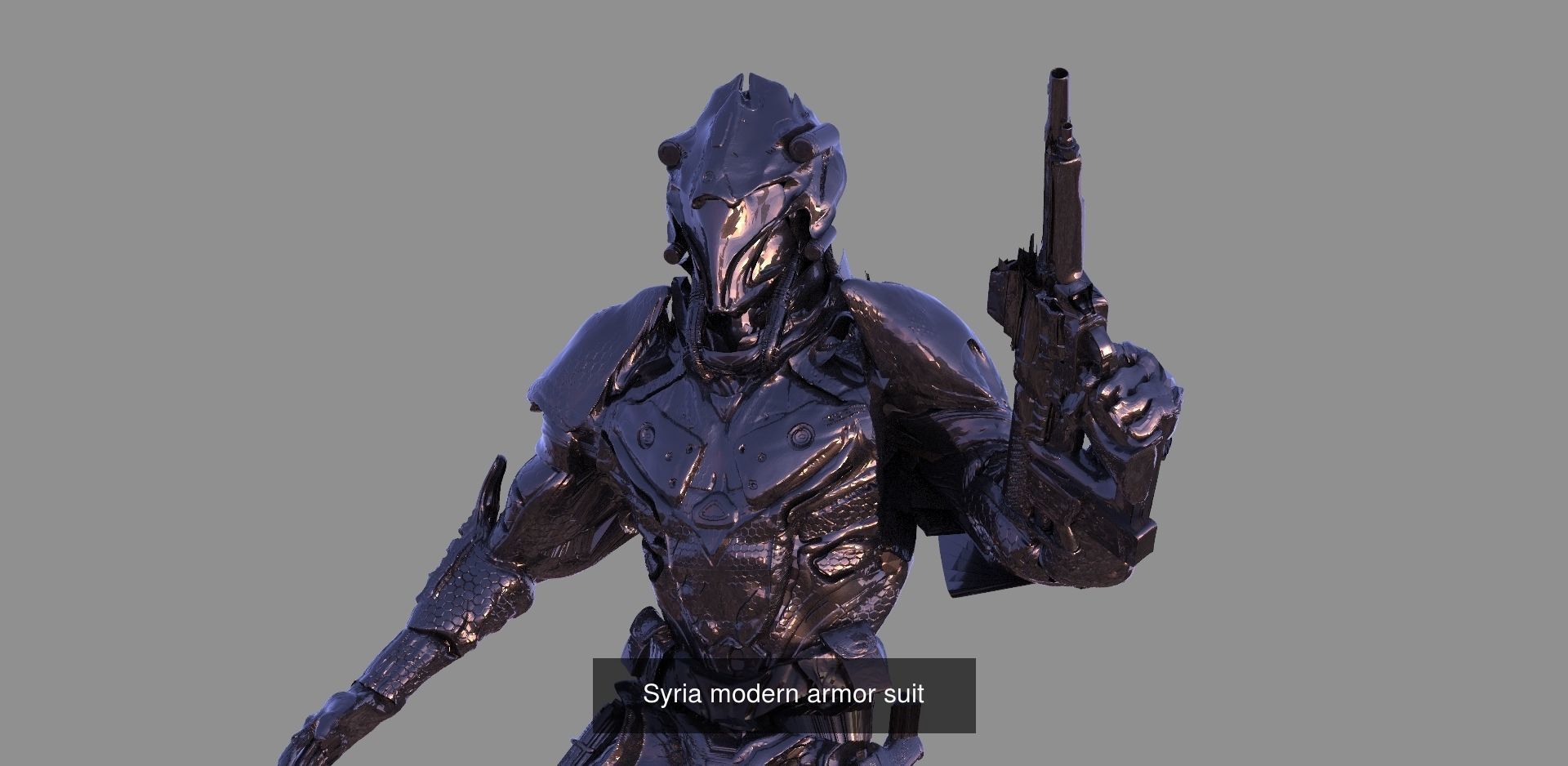 Military Future armour sculpture collection 1 _6