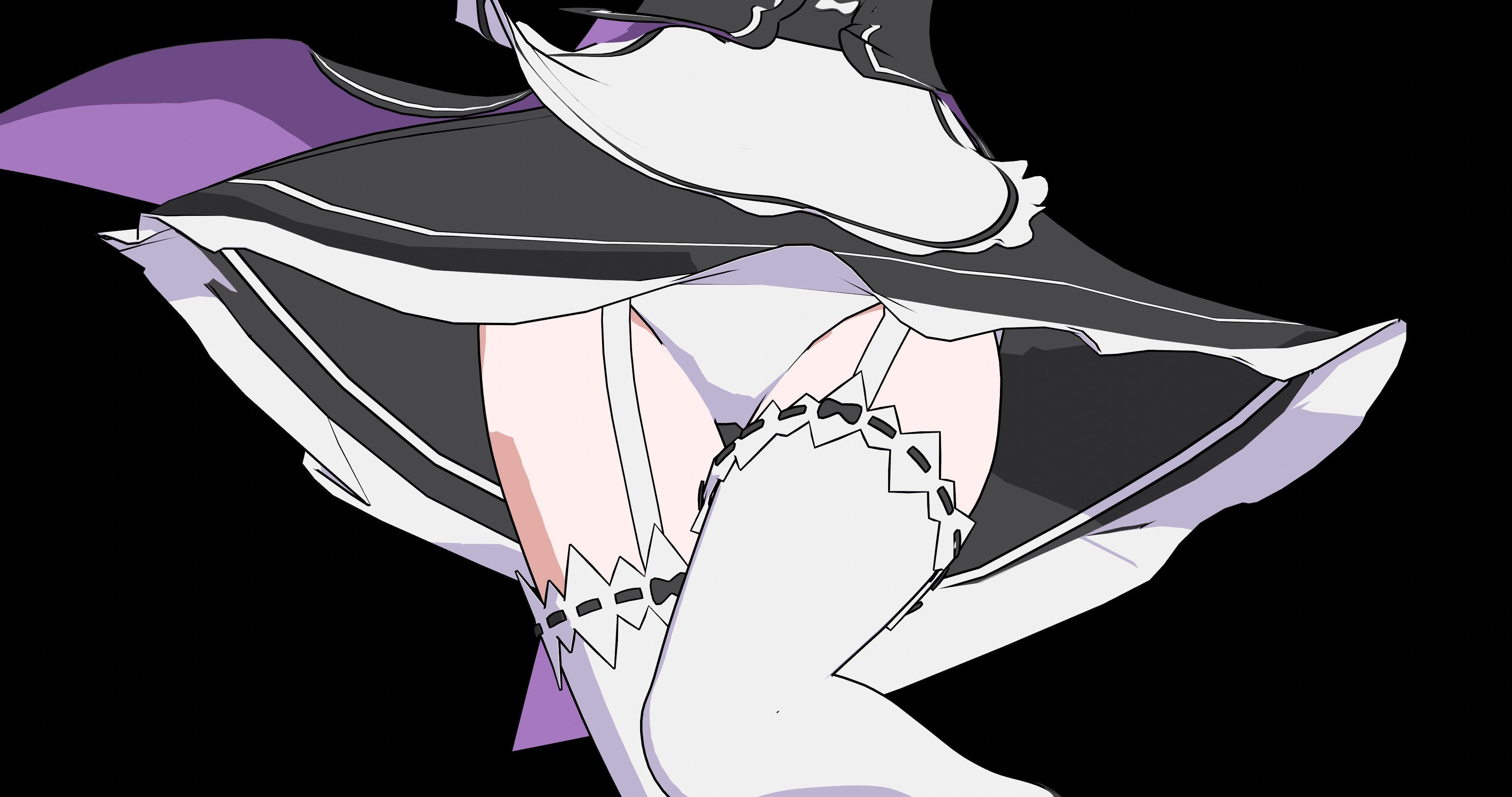 Pack Ram Rem - Re Zero Model 3D - Blender Low-poly 3D model_11