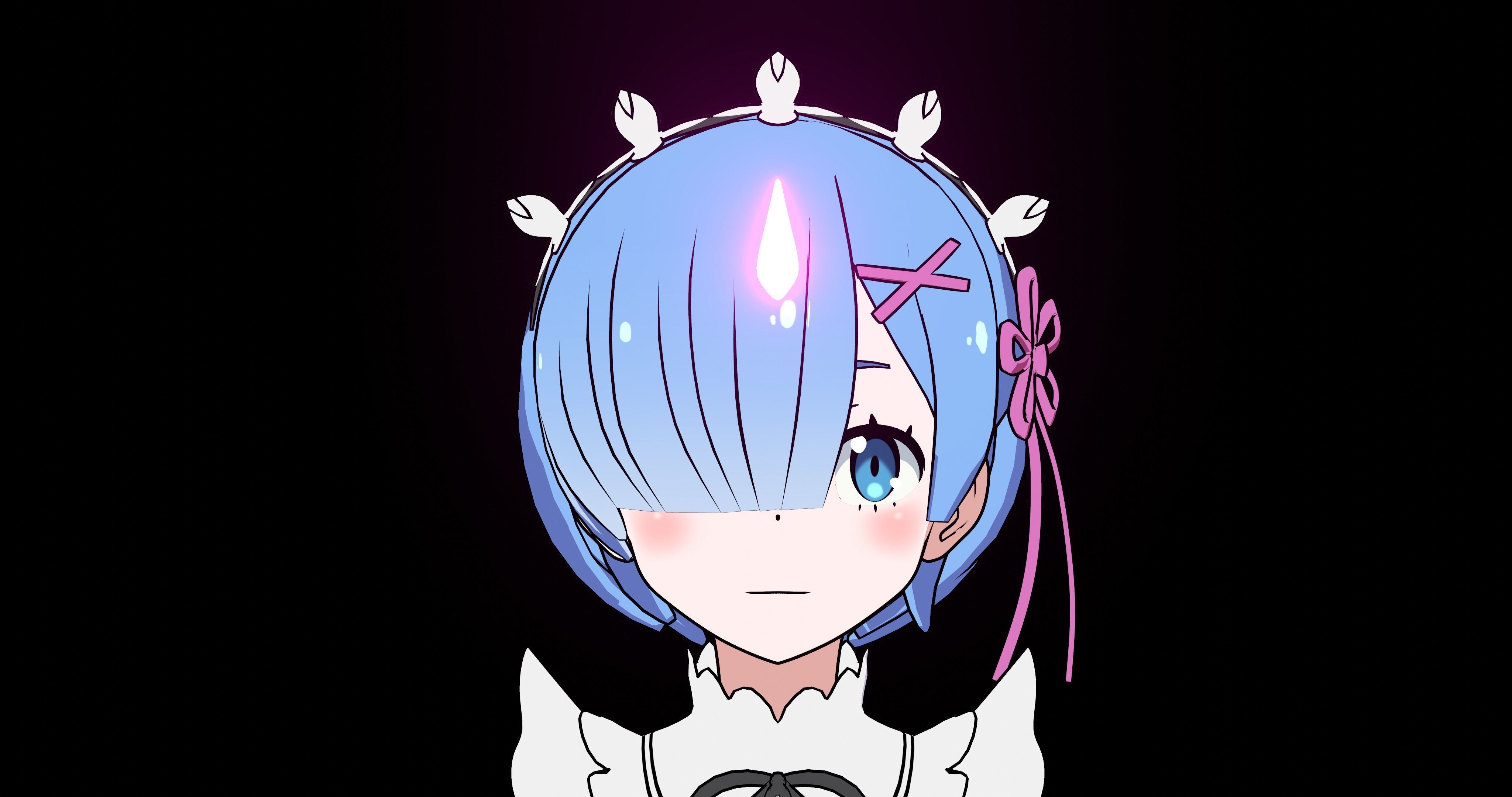 Pack Ram Rem - Re Zero Model 3D - Blender Low-poly 3D model_30