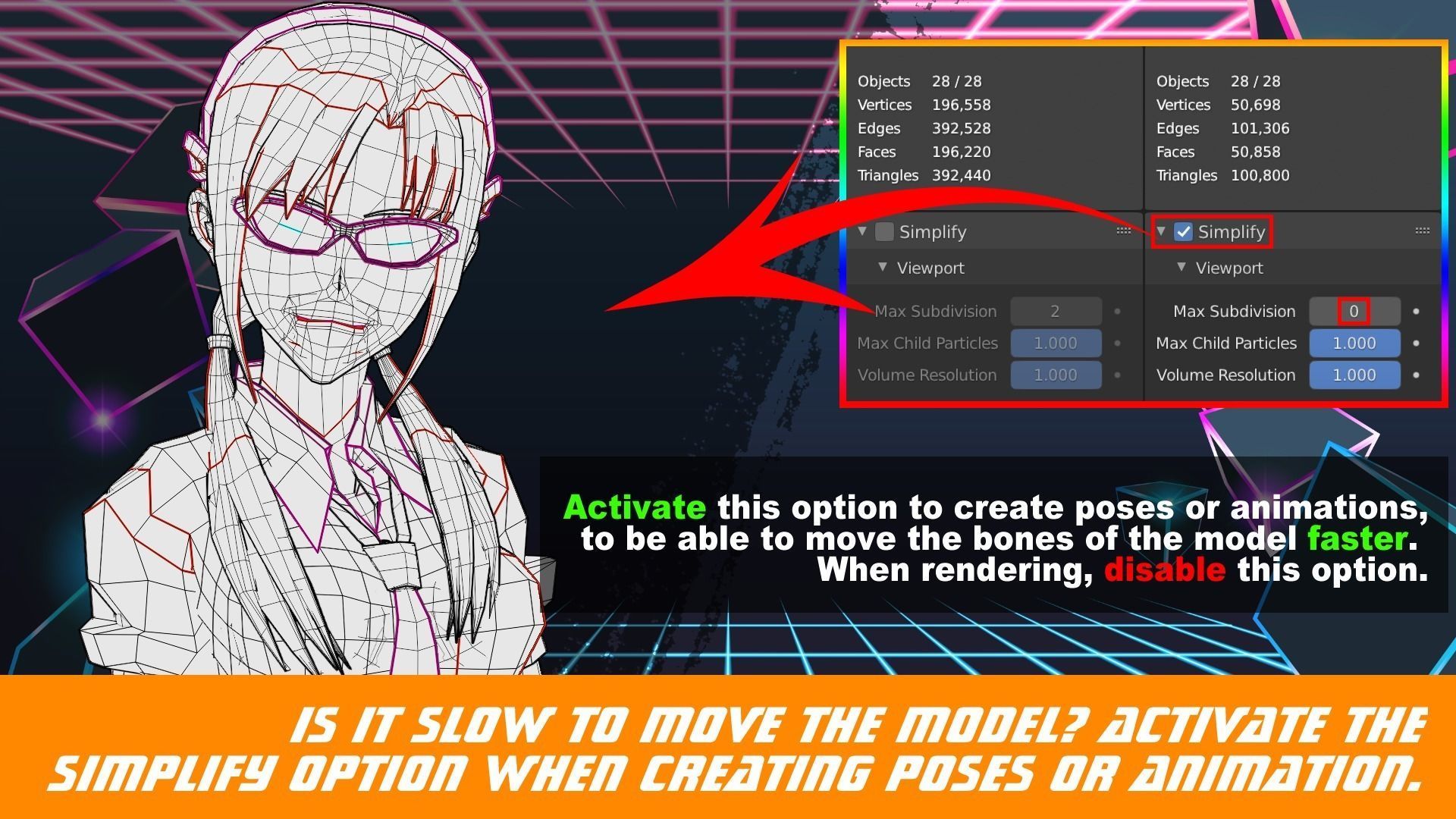 Pack Mari Makinami - Evangelion - 3D Model blender Low-poly 3D model_2