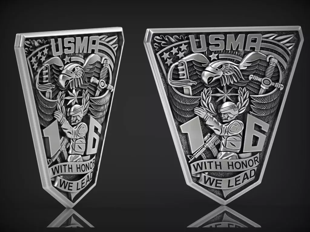 The bas-relief for the ring of the United States 2016 3D print model_0