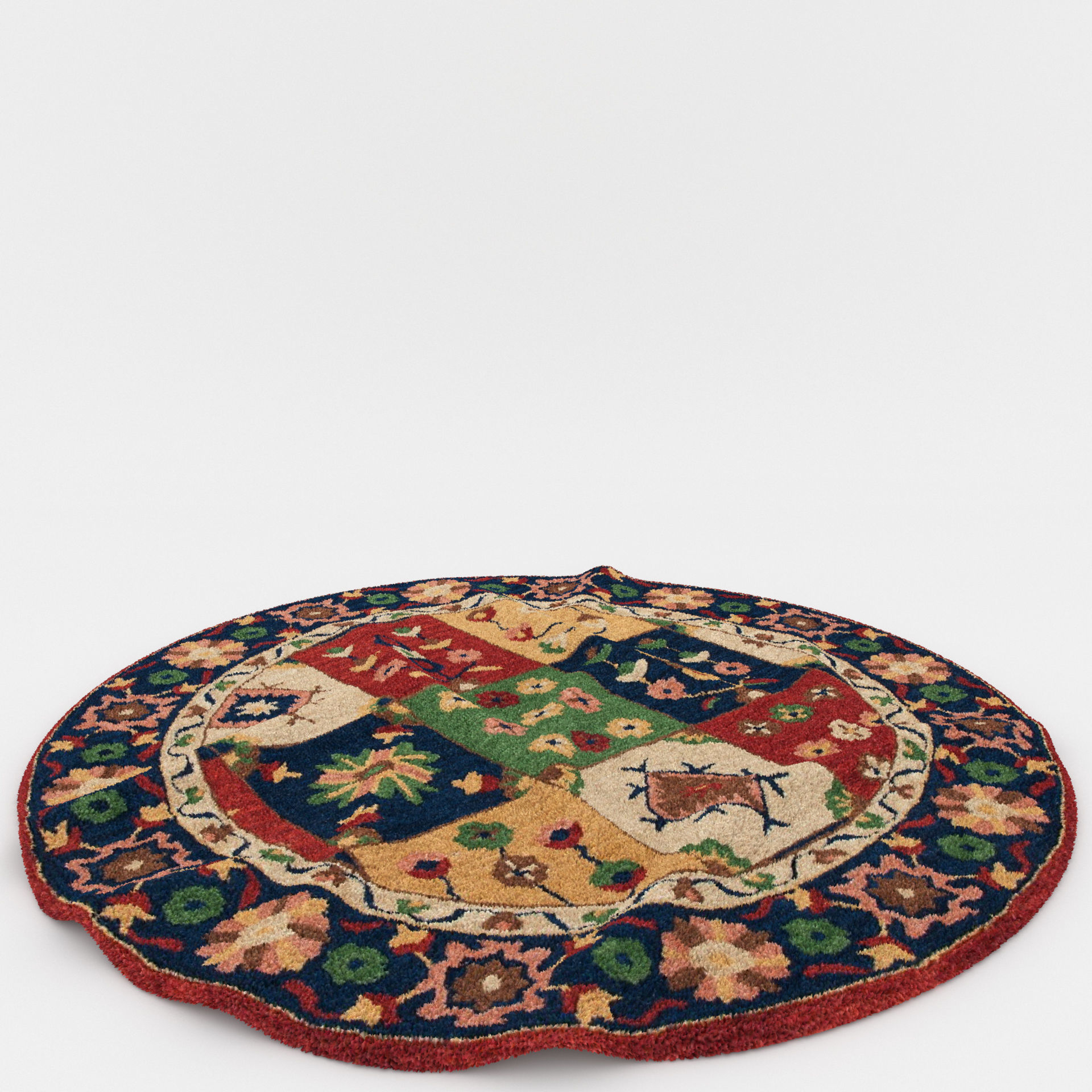 Rugs No 889 Low-poly 3D model_5