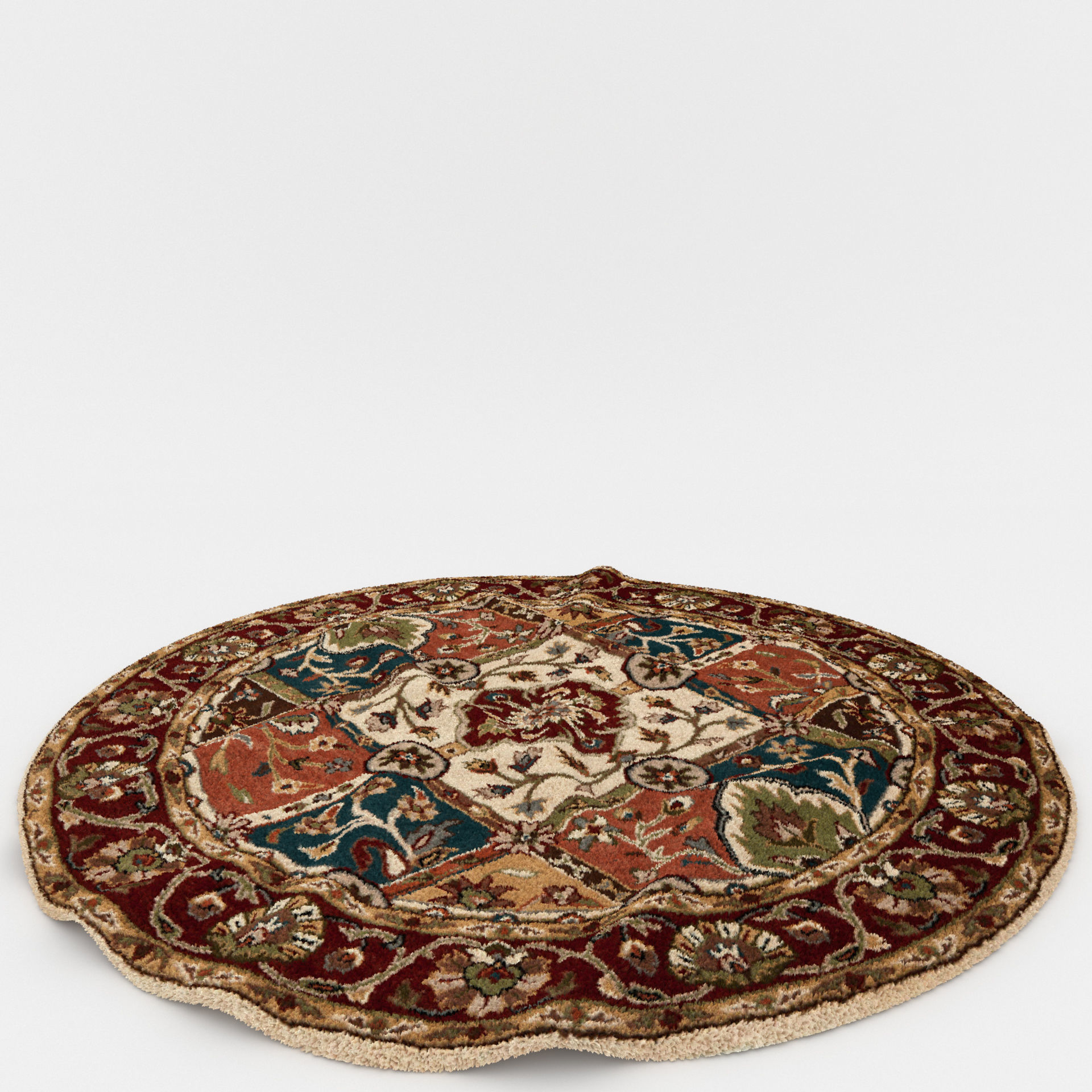 Rugs No 889 Low-poly 3D model_7