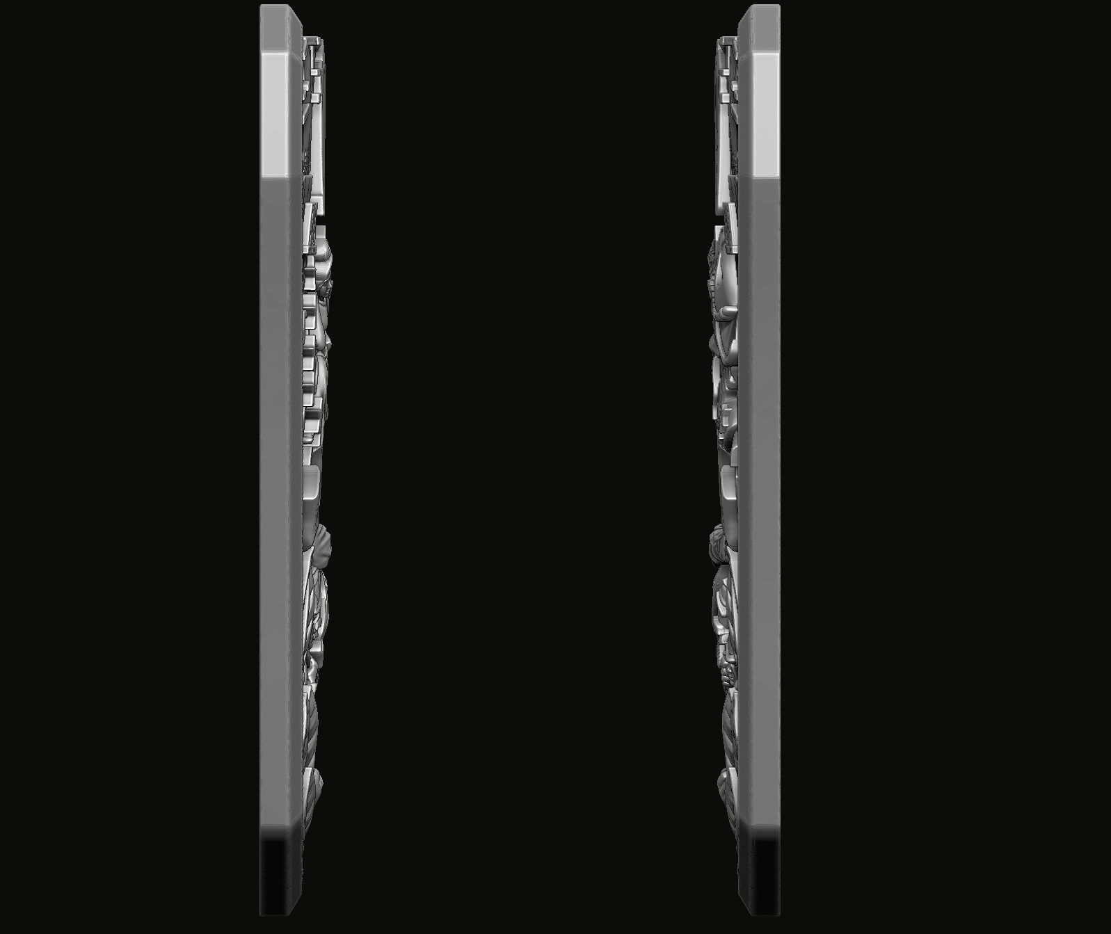 The bas-relief for the ring of the United States 1839 3D print model_4