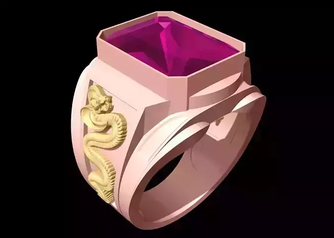 Snake Ring - Cobra Rings - N8356