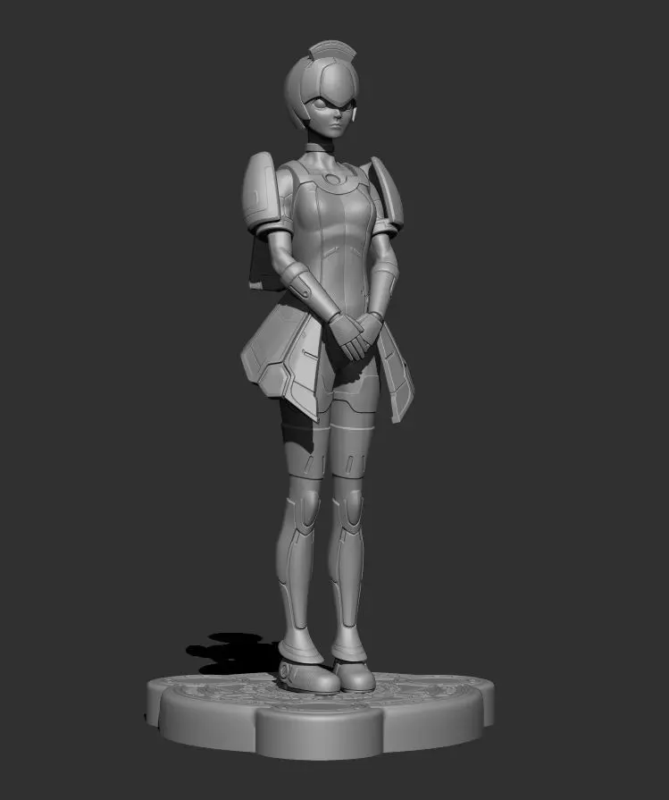 PSO RAcaseal character model 3D print model_0