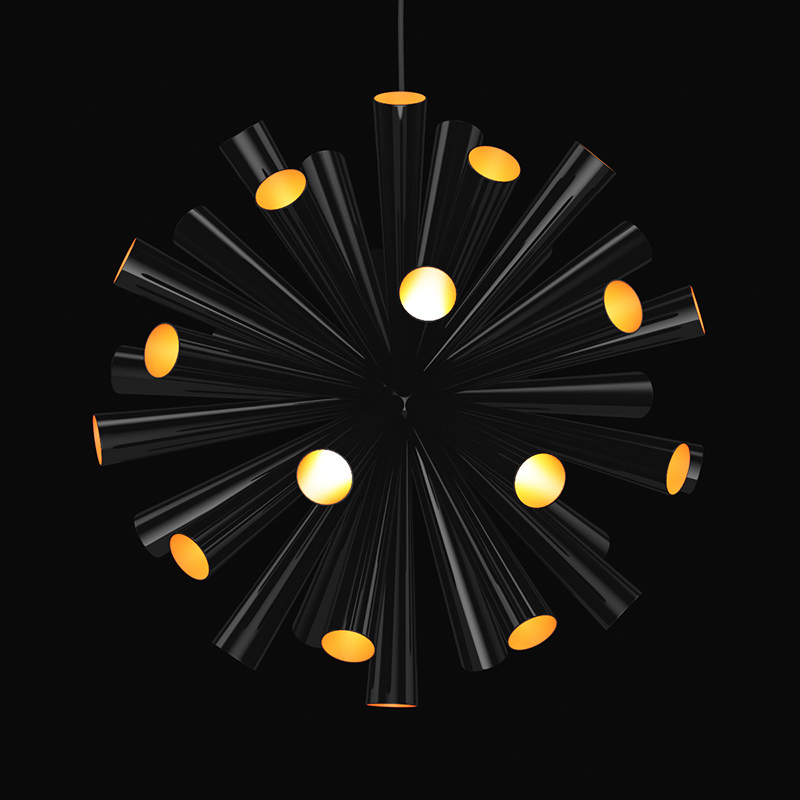 Ceiling Lamp 3D model_4