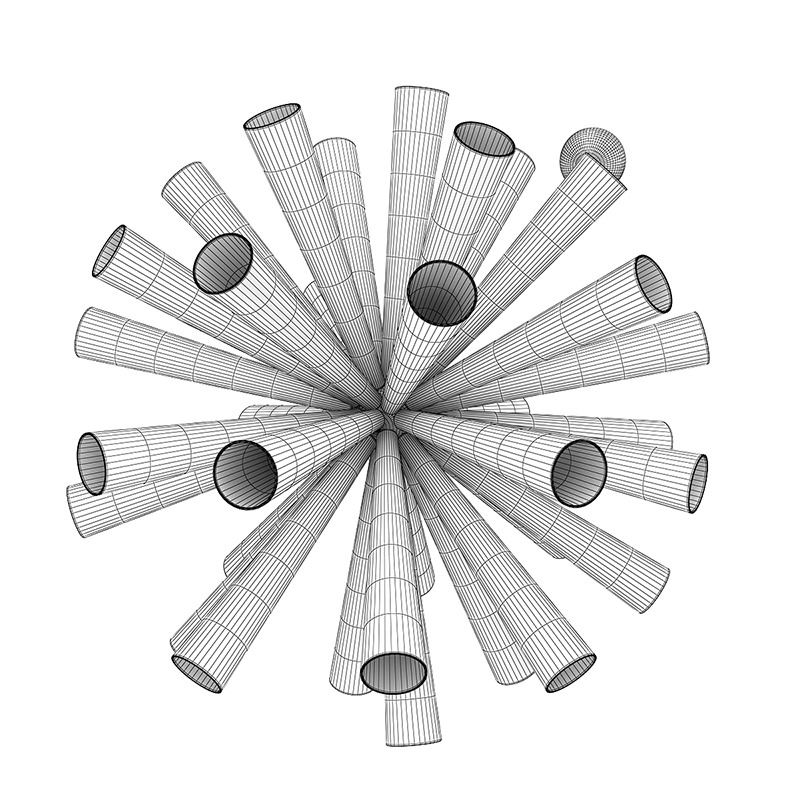 Ceiling Lamp 3D model_3