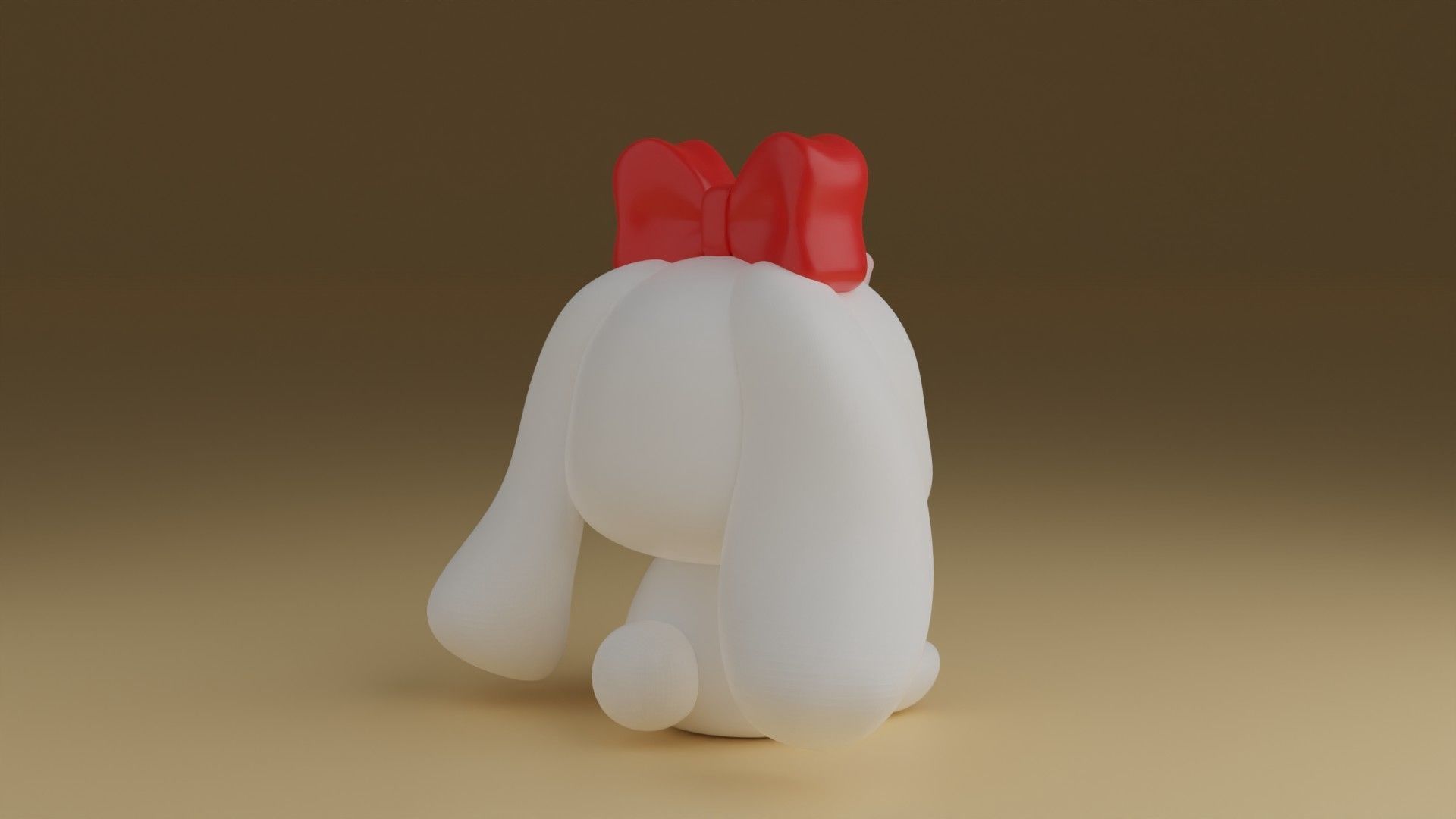 bunny 3D print model_10
