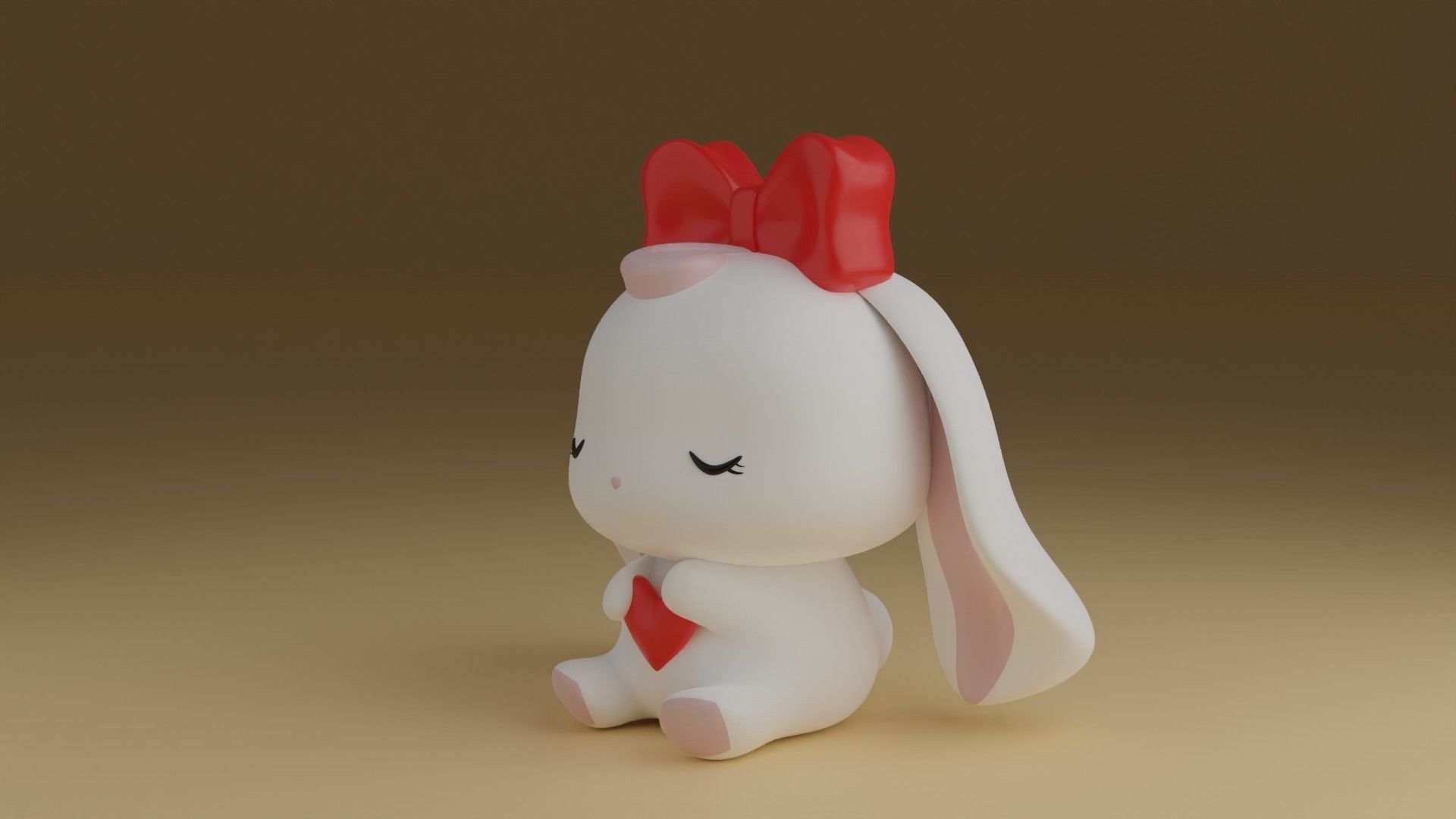 bunny 3D print model_15