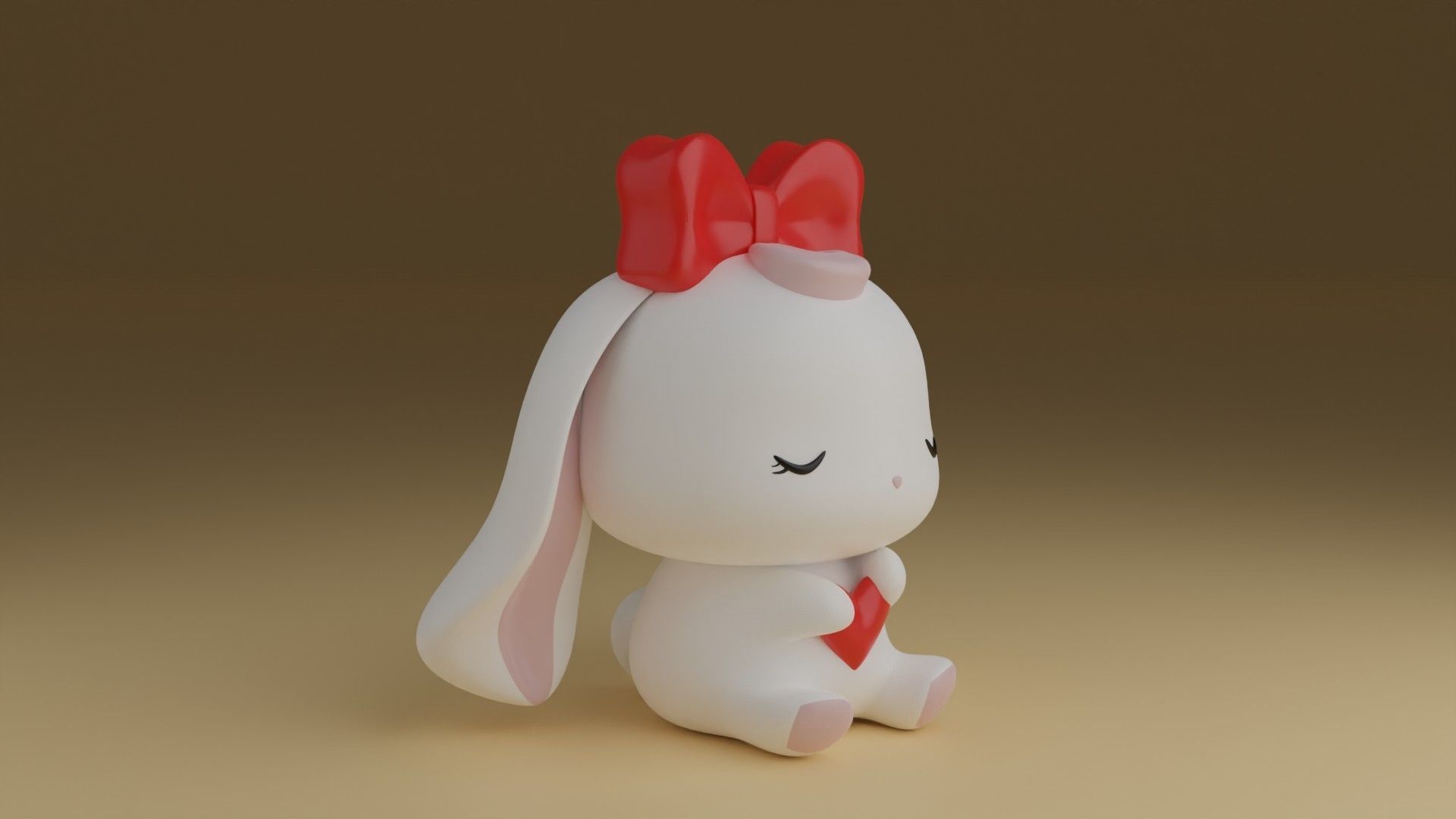 bunny 3D print model_8