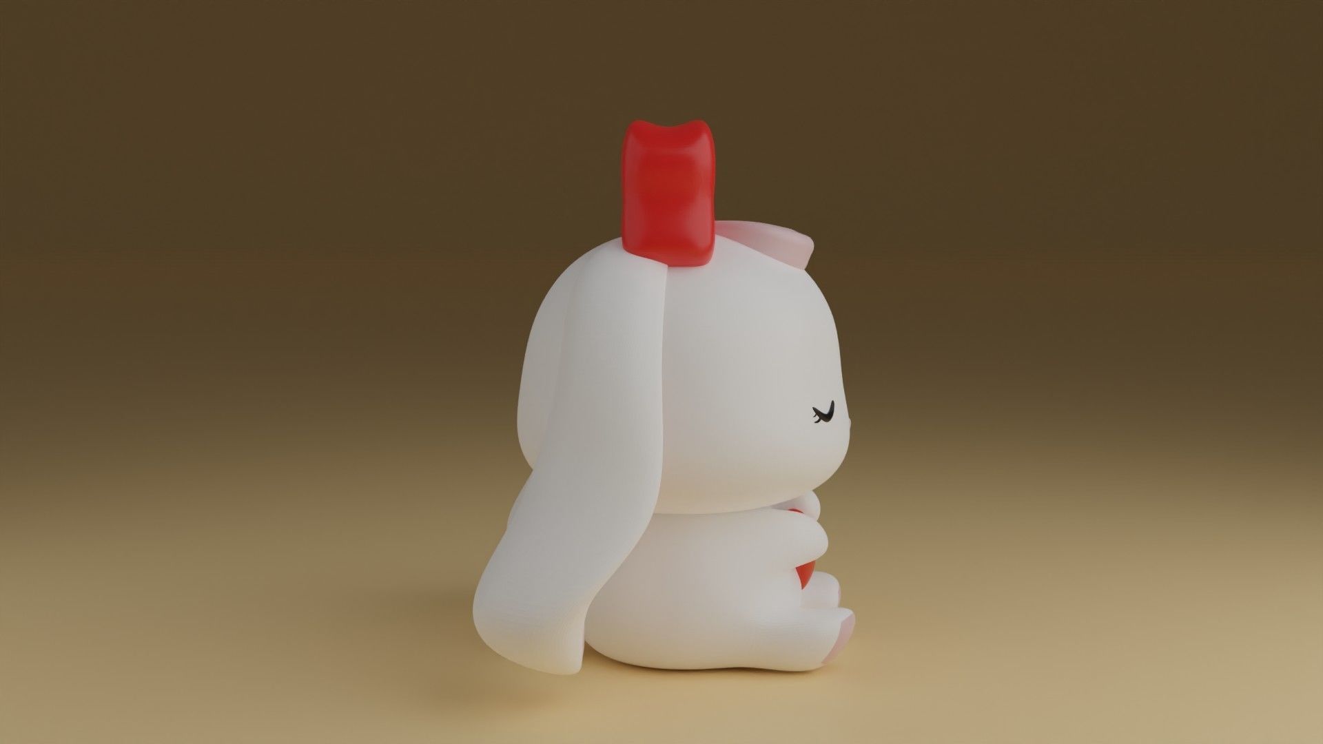 bunny 3D print model_9