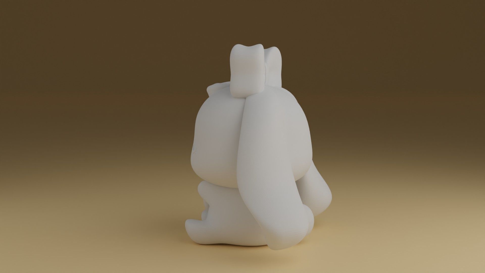 bunny 3D print model_5