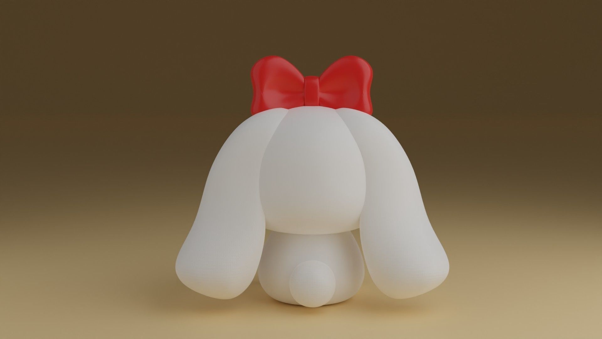 bunny 3D print model_12