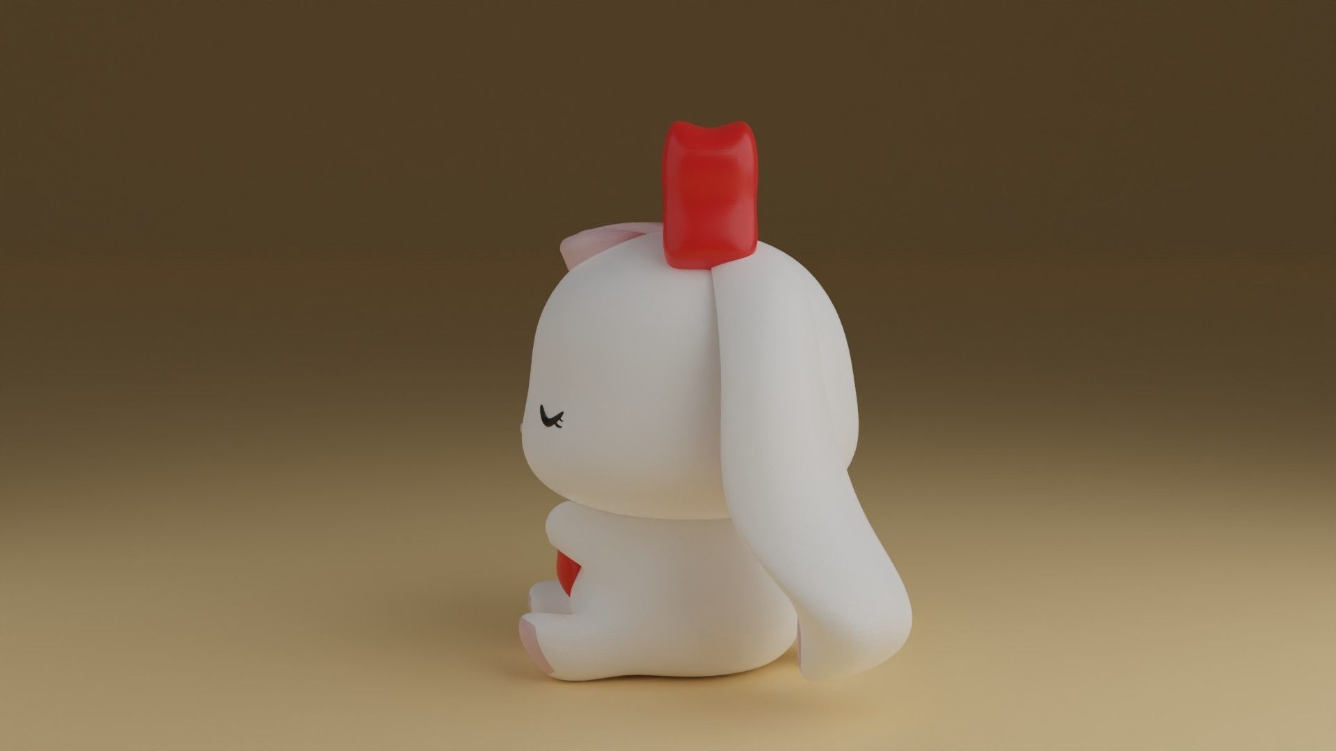 bunny 3D print model_14