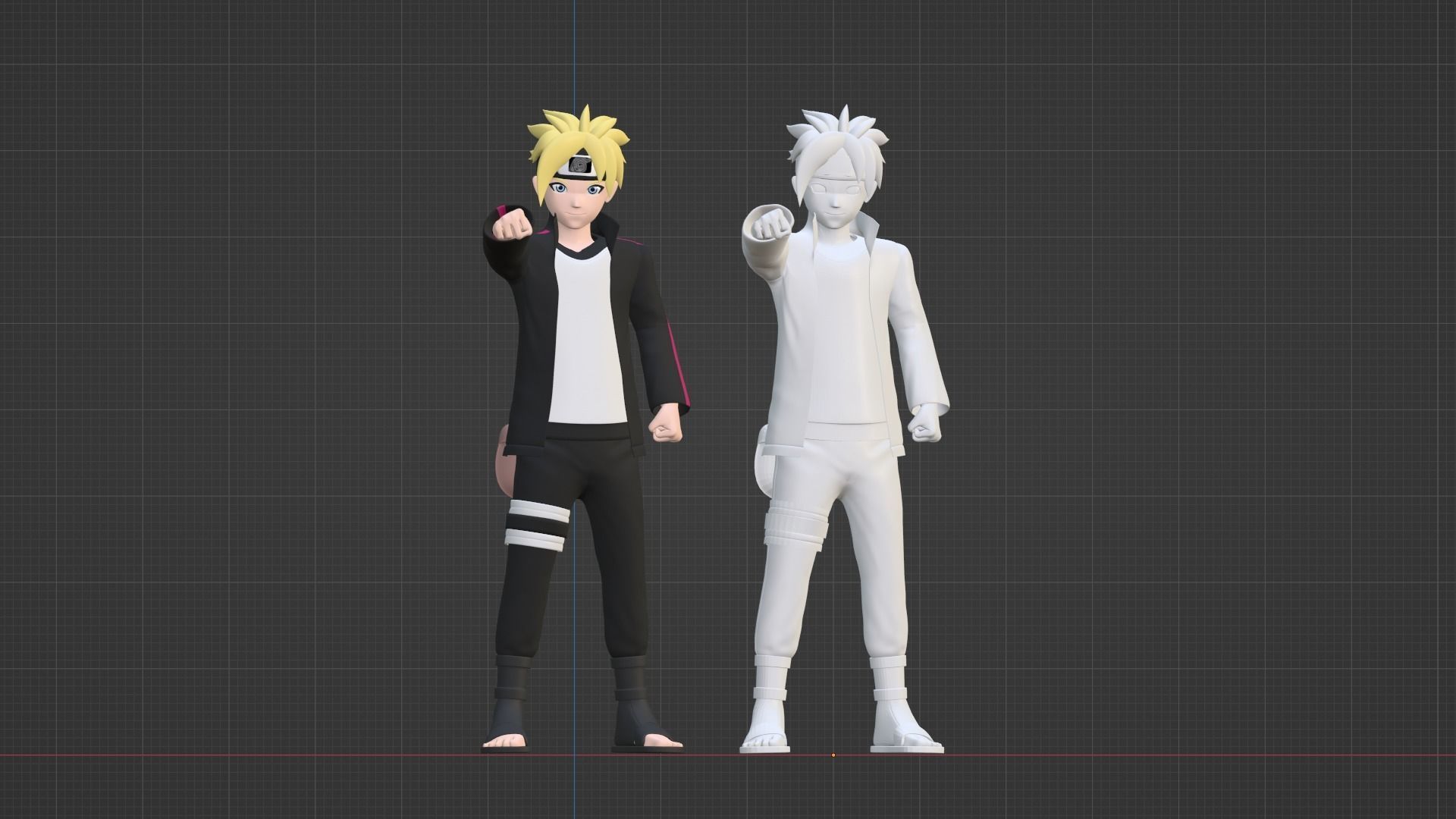 Boruto Uzumaki - Naruto Shippuden 3D model_14