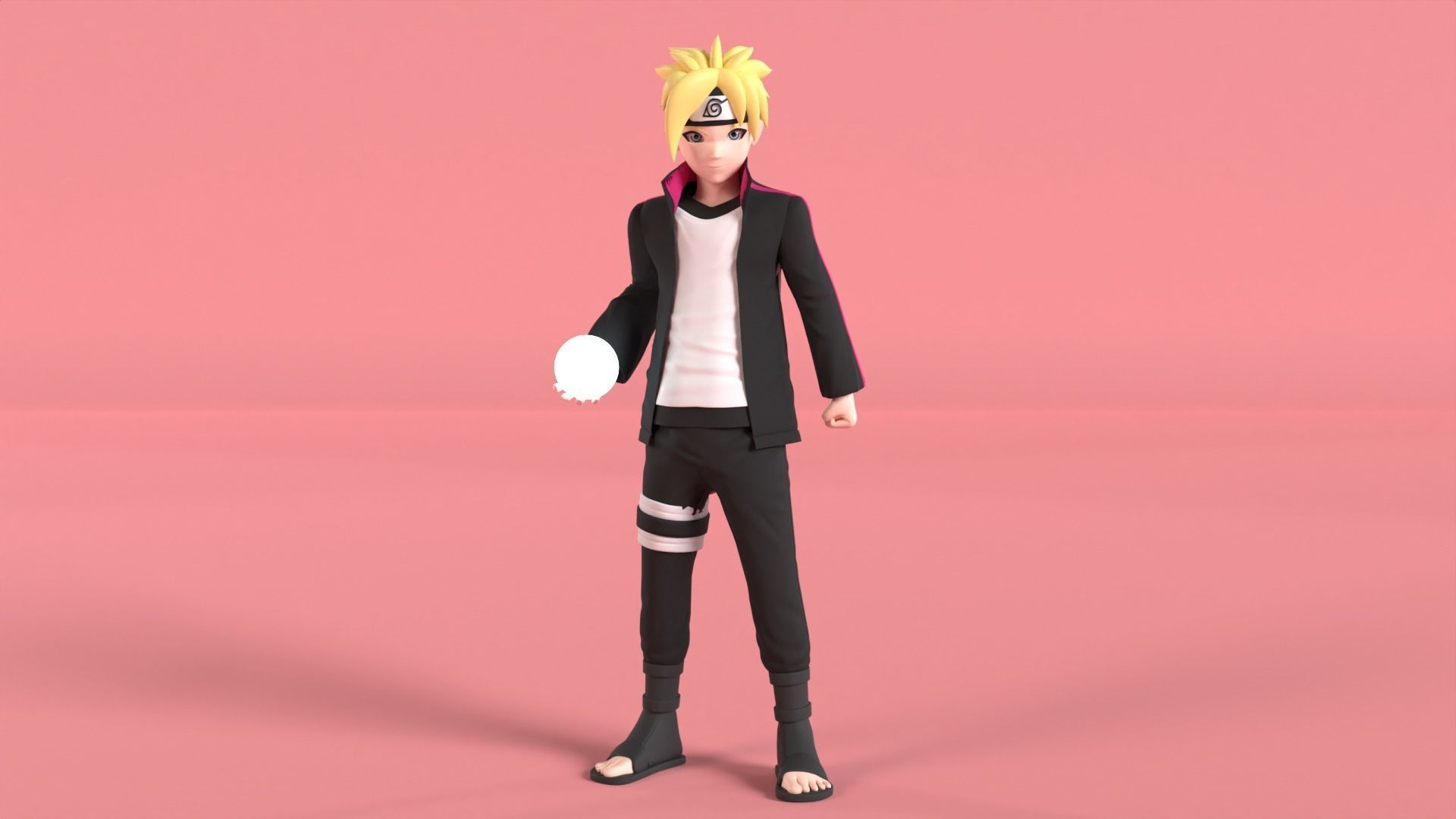 Boruto Uzumaki - Naruto Shippuden 3D model_2